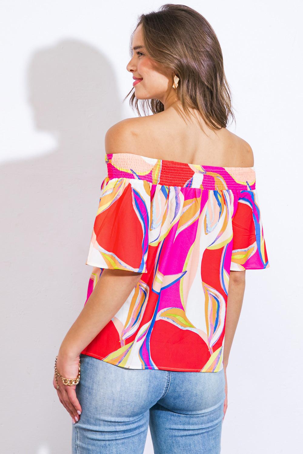 Home Of The Free Woven Top
