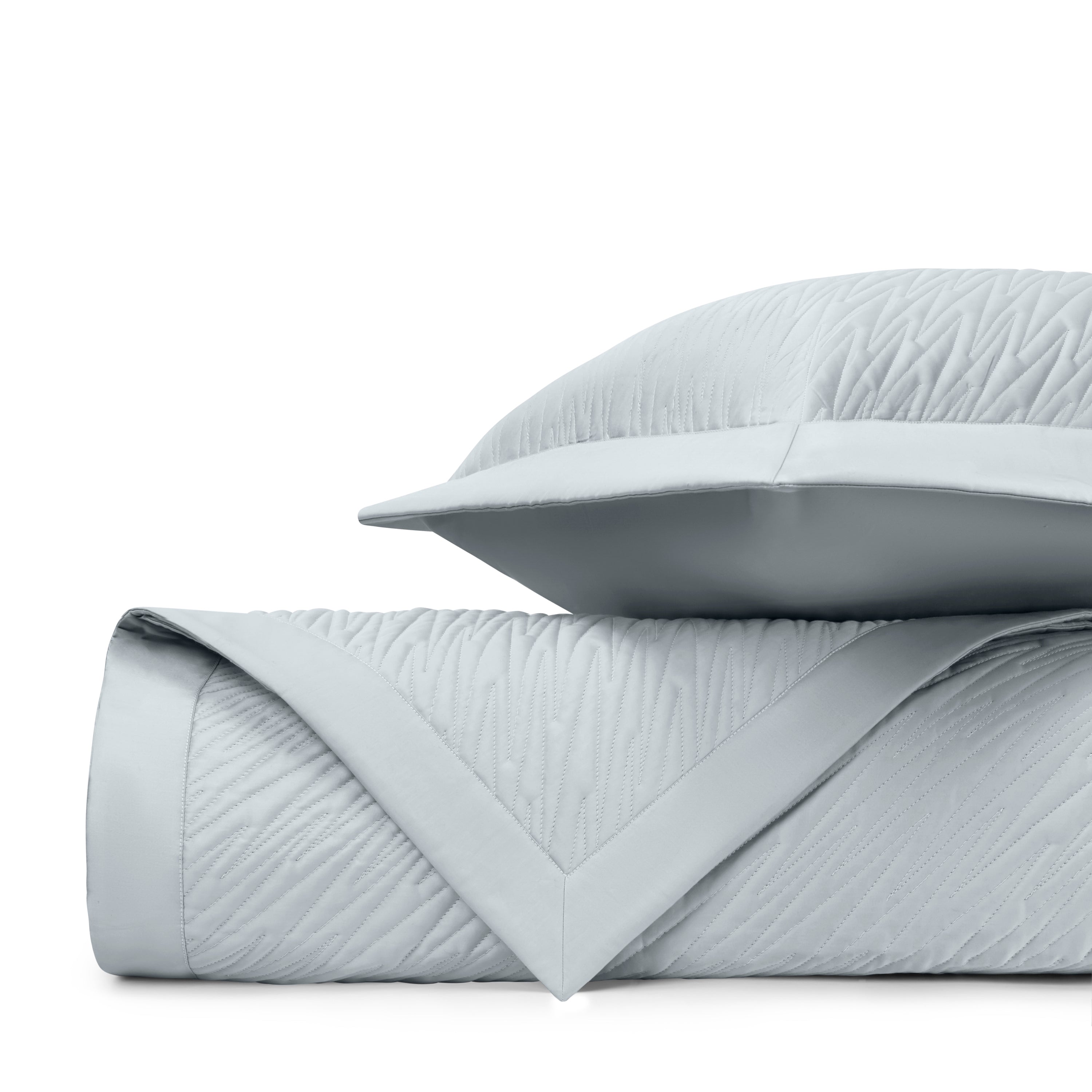 Blaze Quilted Coverlet (Euro) Set