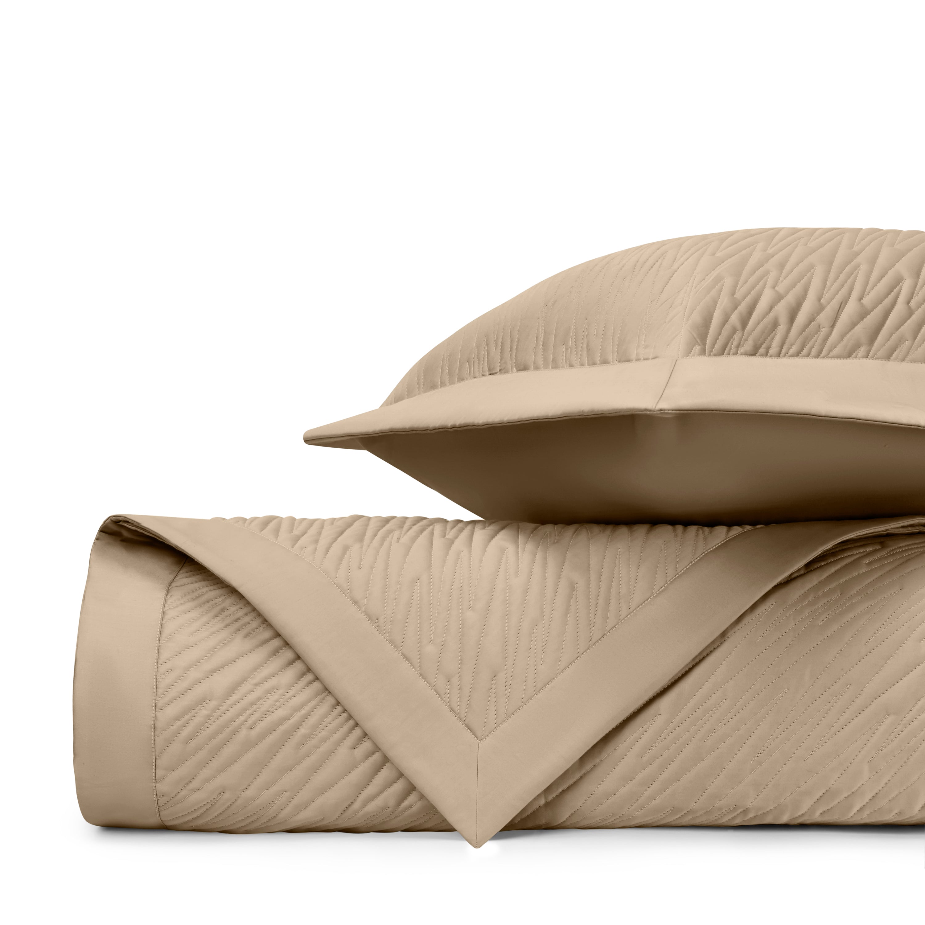 Blaze Quilted Coverlet (Euro) Set