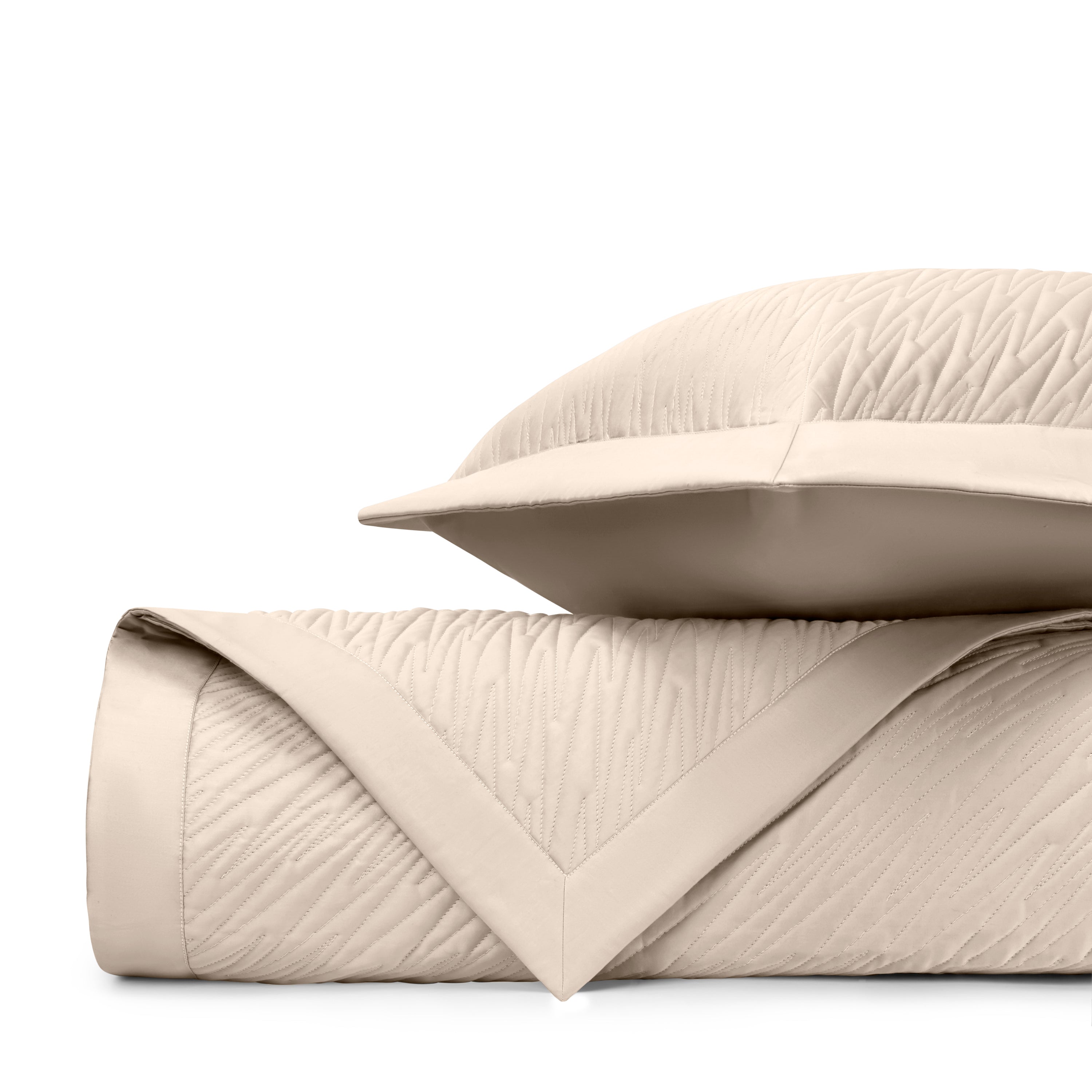 Blaze Quilted Coverlet (Euro) Set