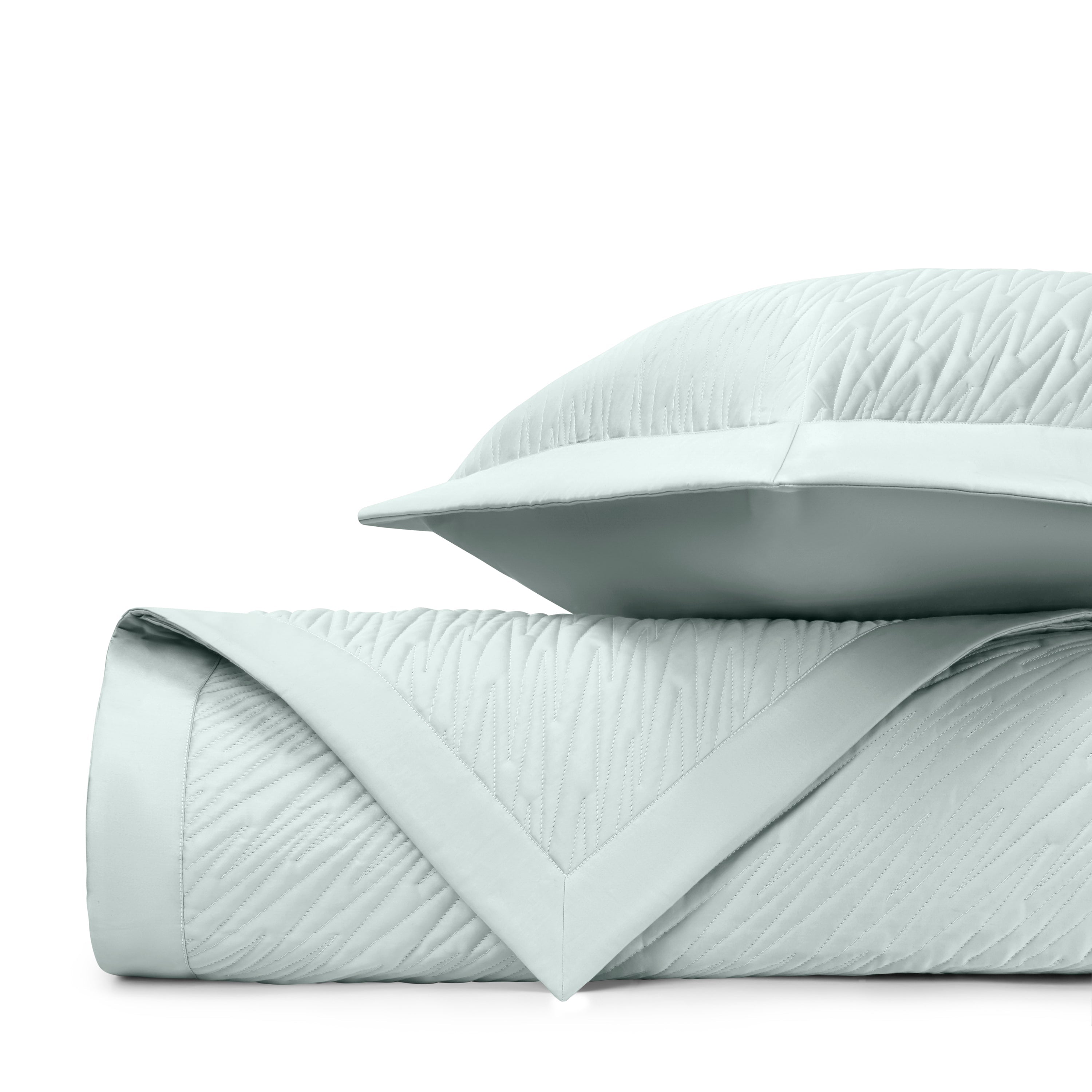 Blaze Quilted Coverlet (Euro) Set