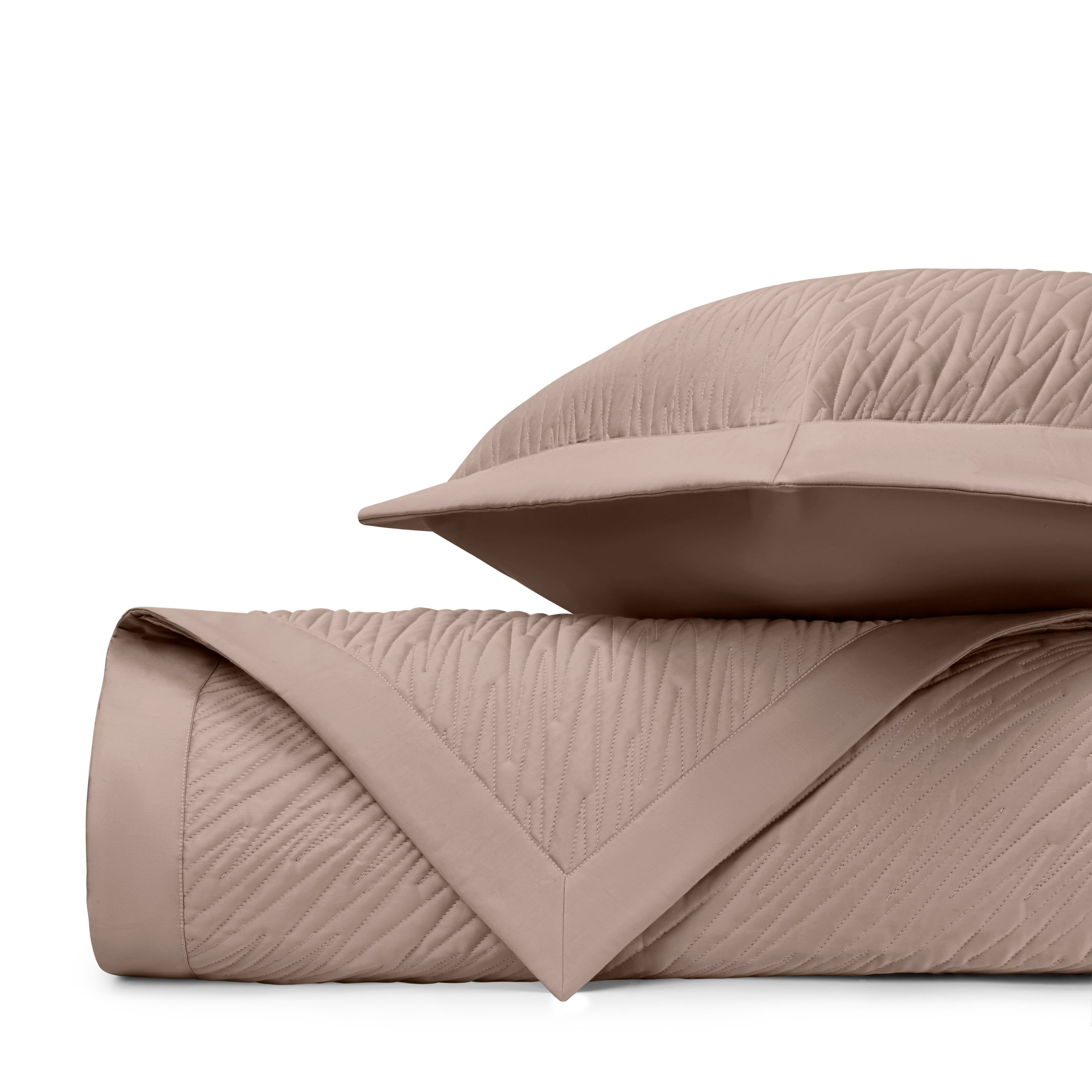 Blaze Quilted Coverlet (Euro) Set