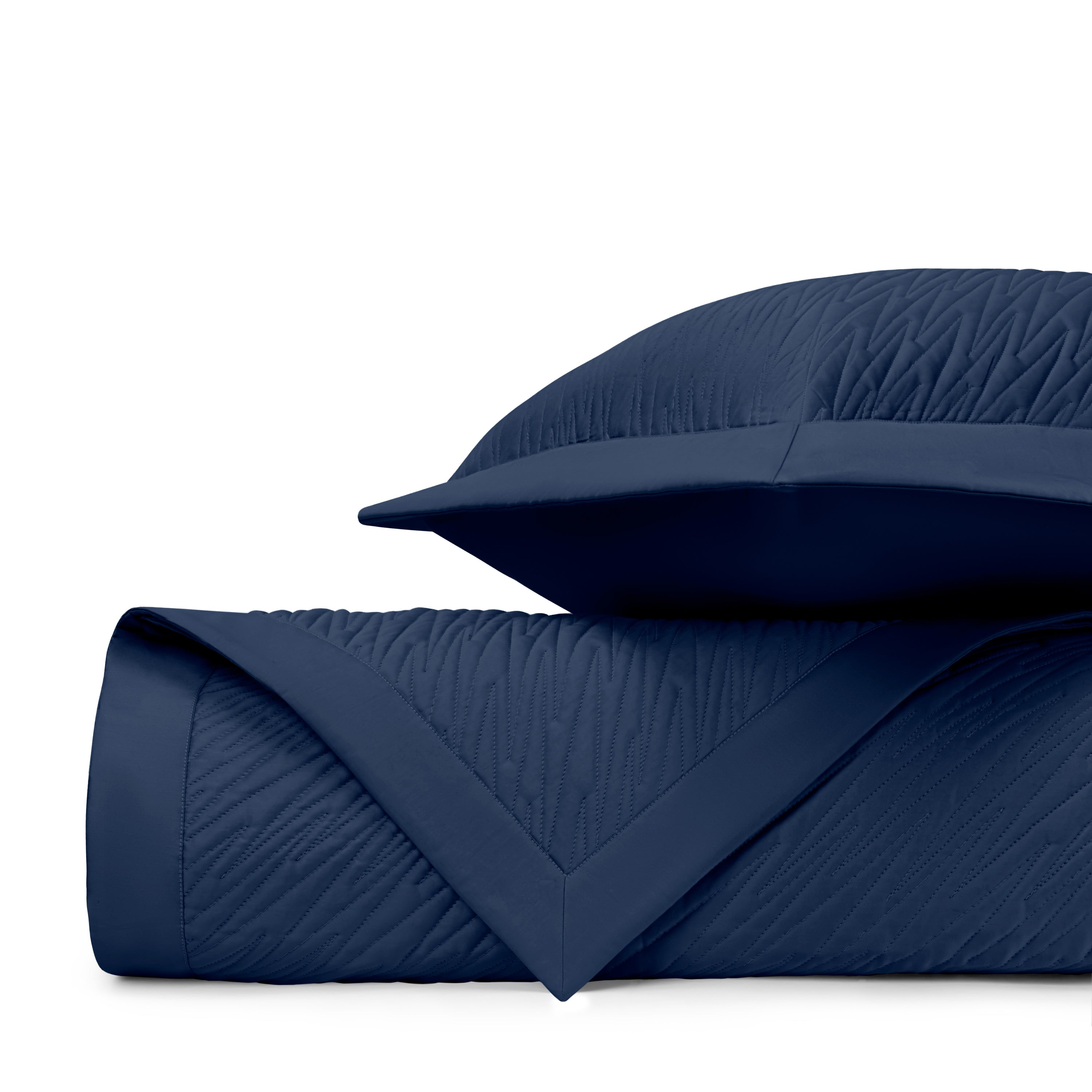Blaze Quilted Coverlet (Euro) Set