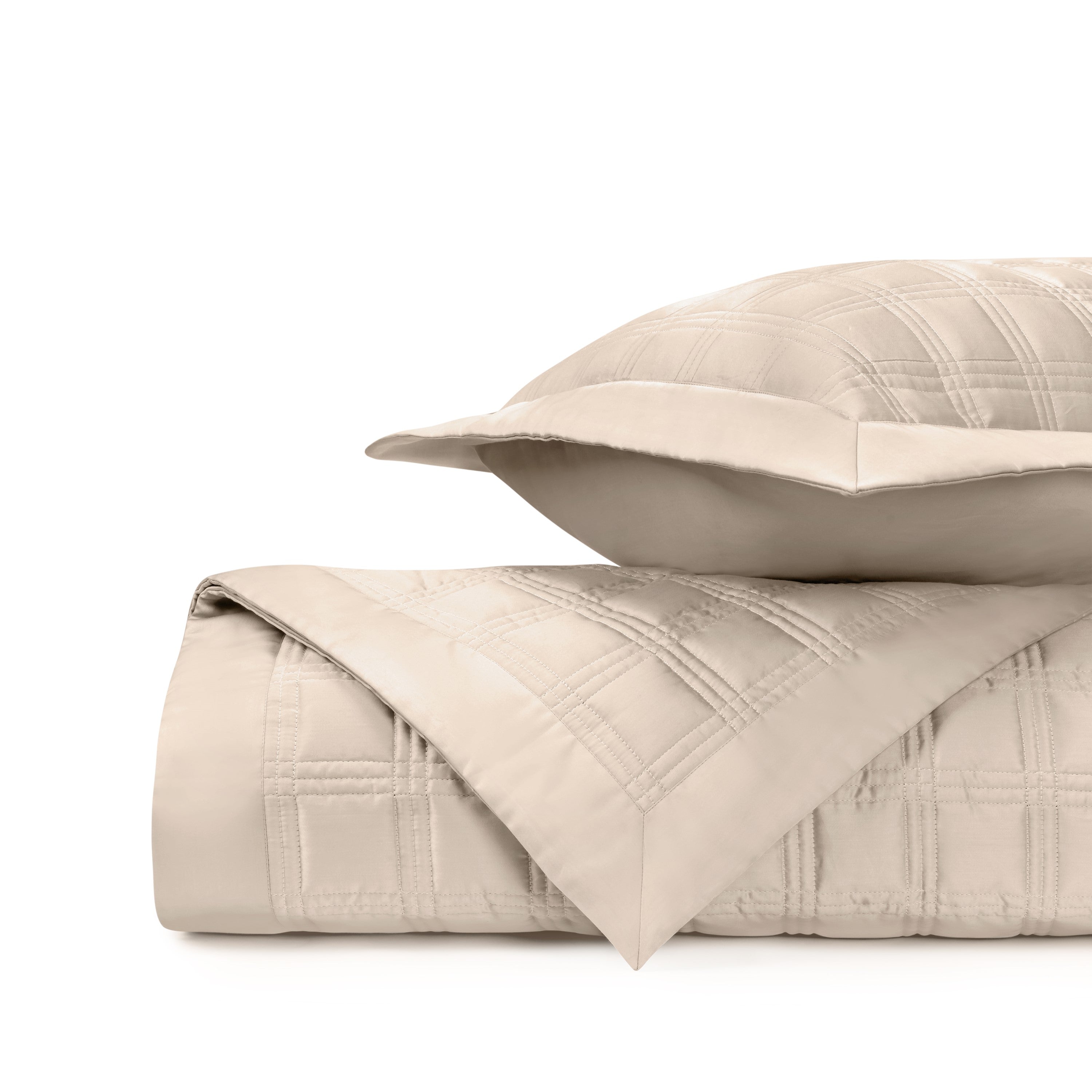 Block Quilted Coverlet