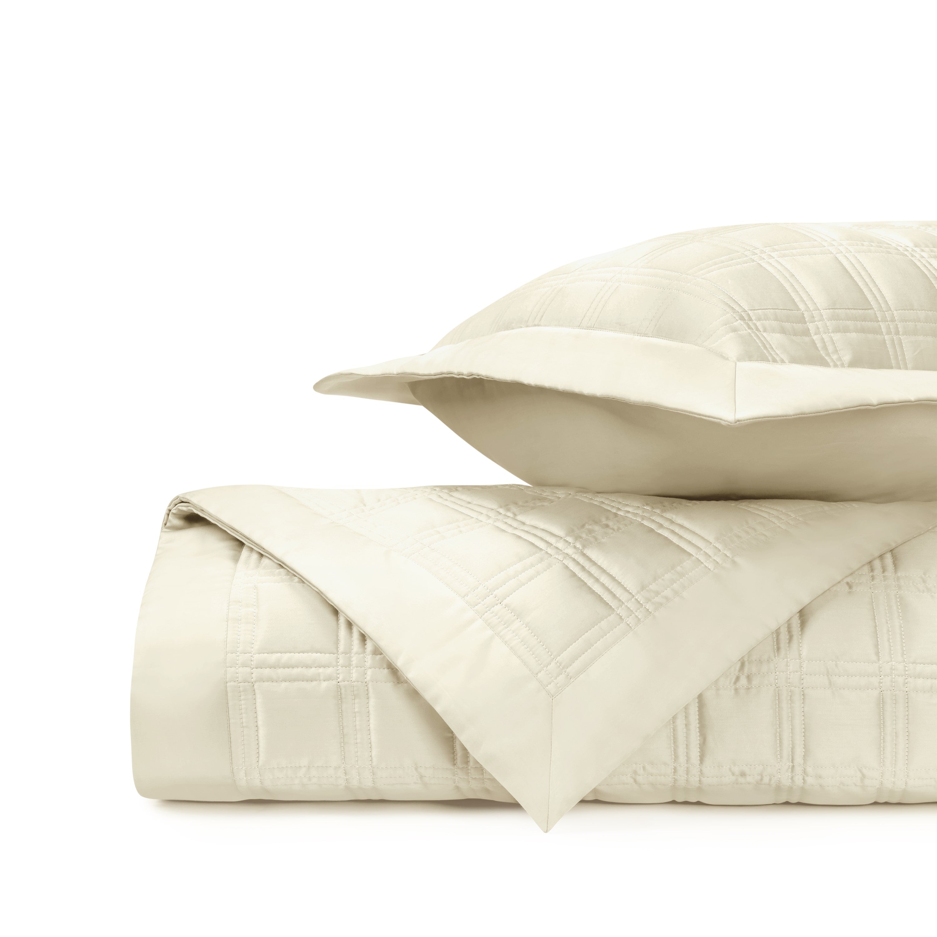 Block Quilted Coverlet