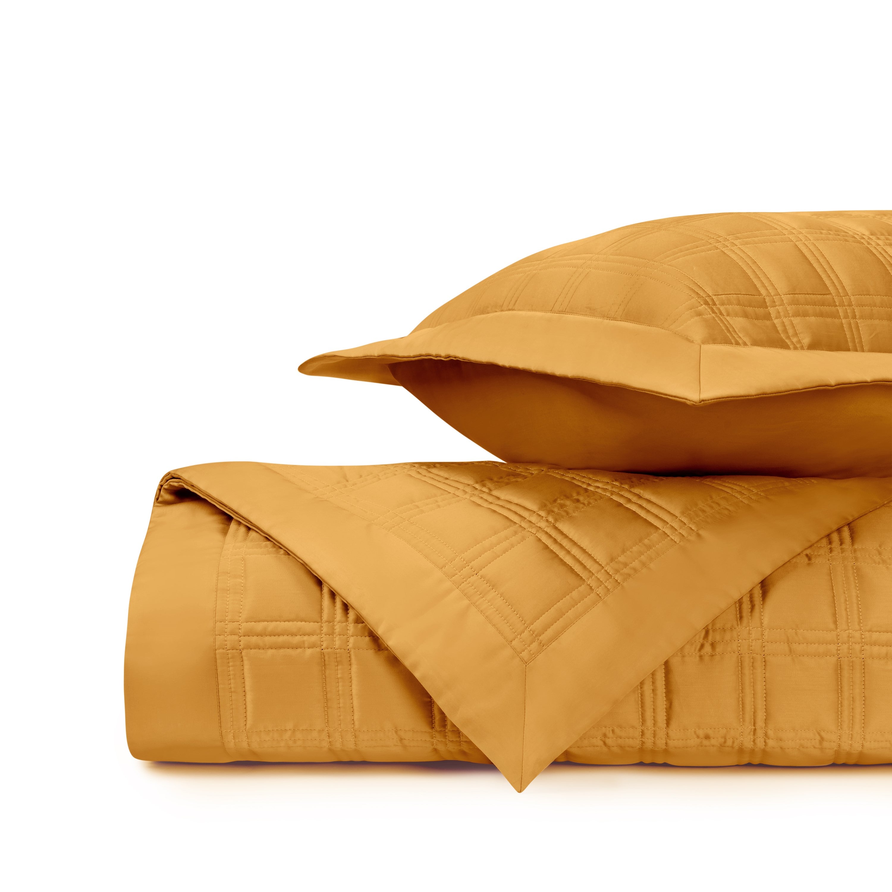 Block Quilted Coverlet