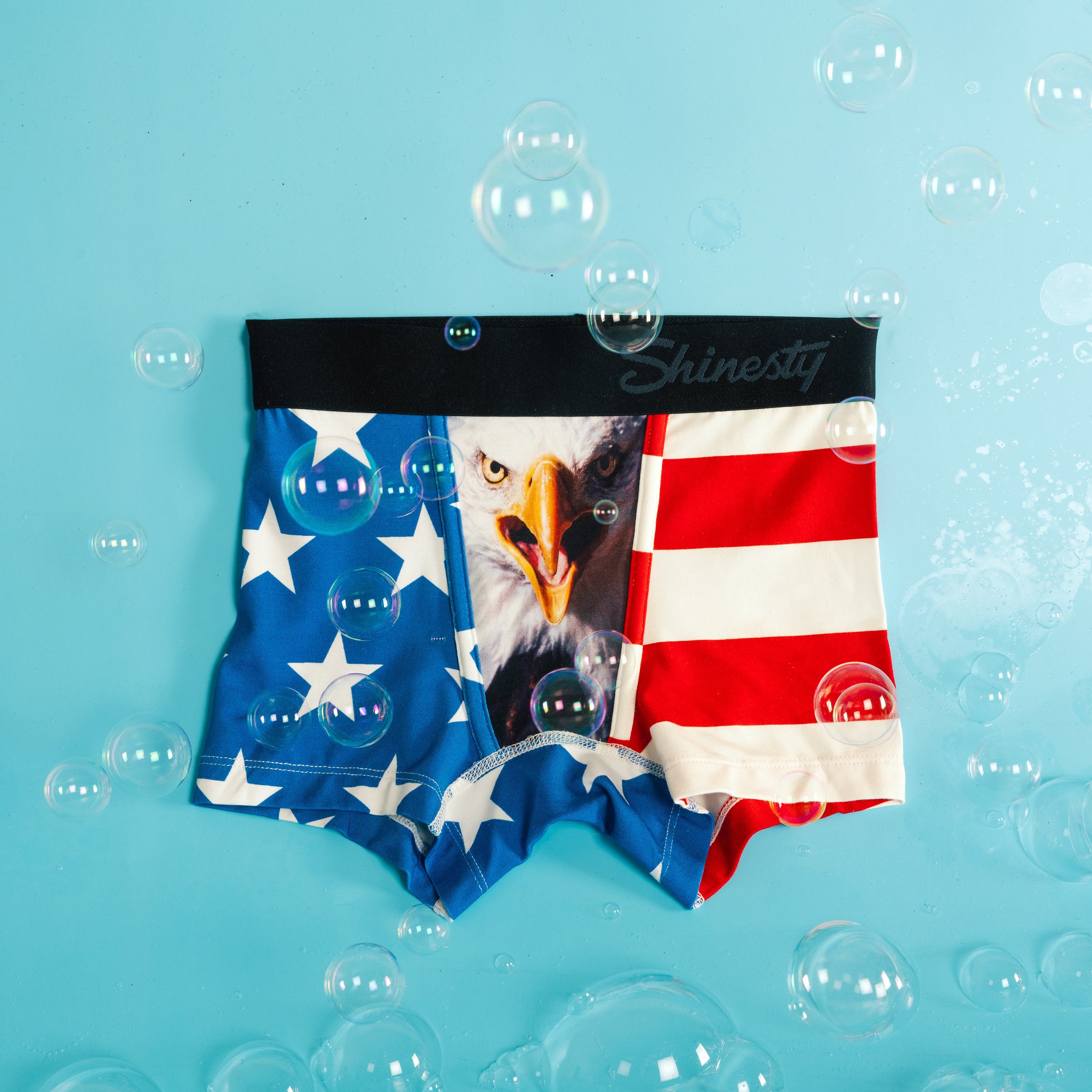 The Mascot | American Flag Boy's Boxer Briefs