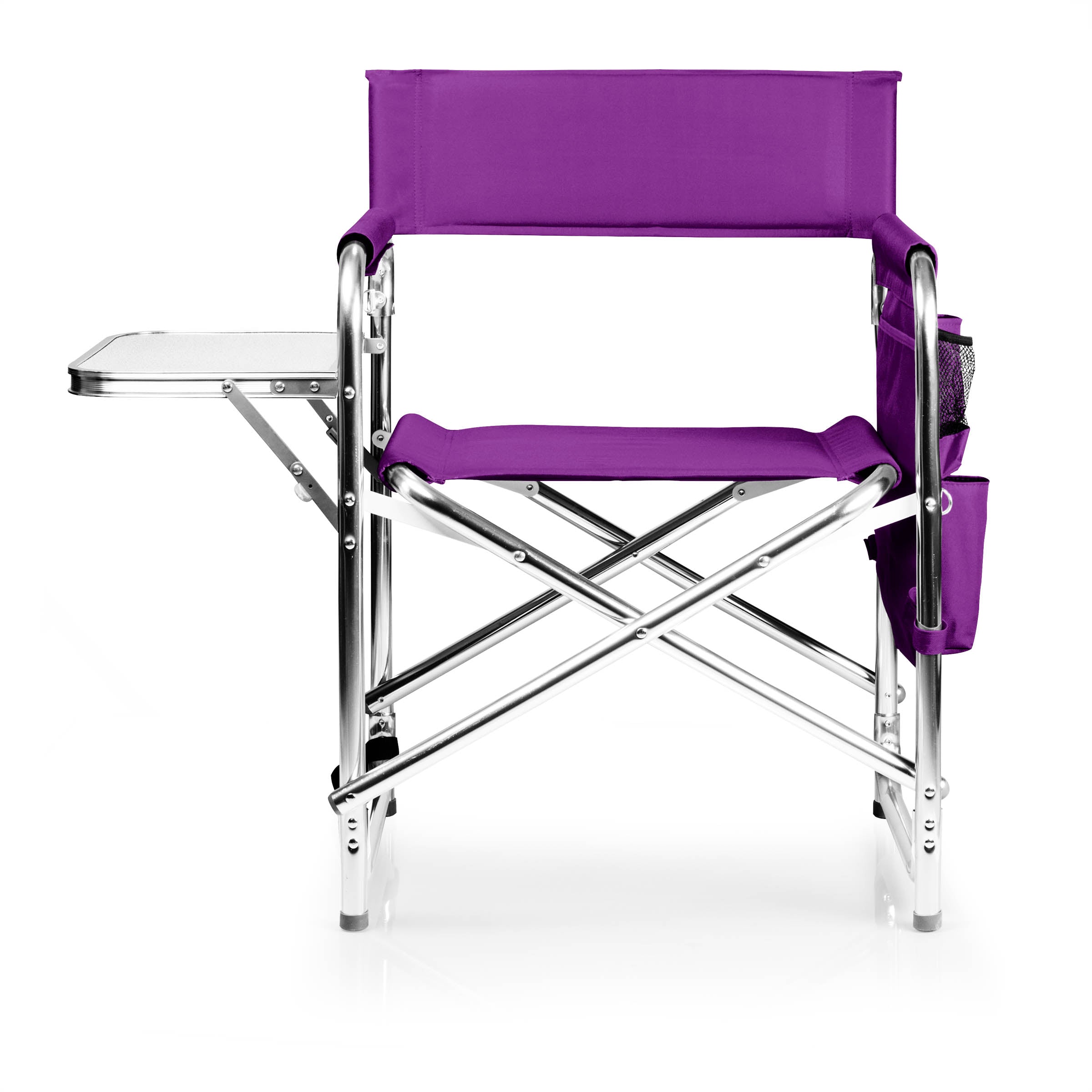 Purple Sports Chair With Side Table