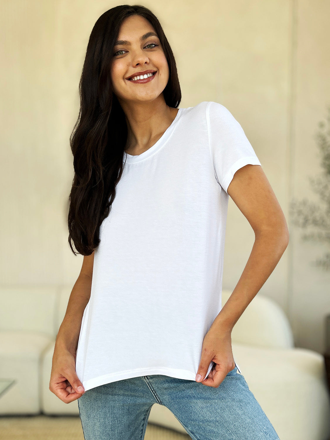 Basic Bae Full Size Round Neck Short Sleeve T-shirt