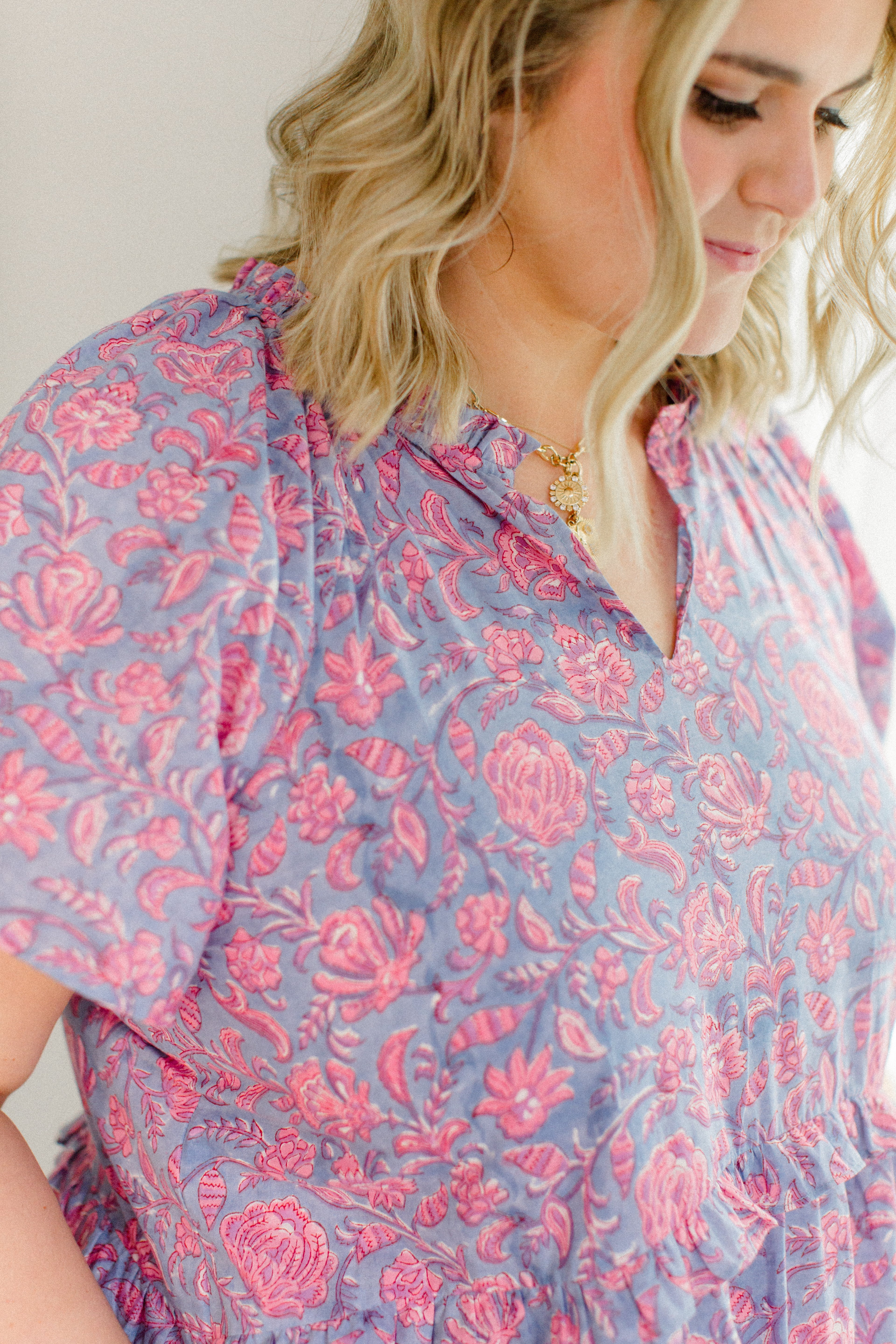 The Kathleen Dress In Orchid Rose - Final Sale