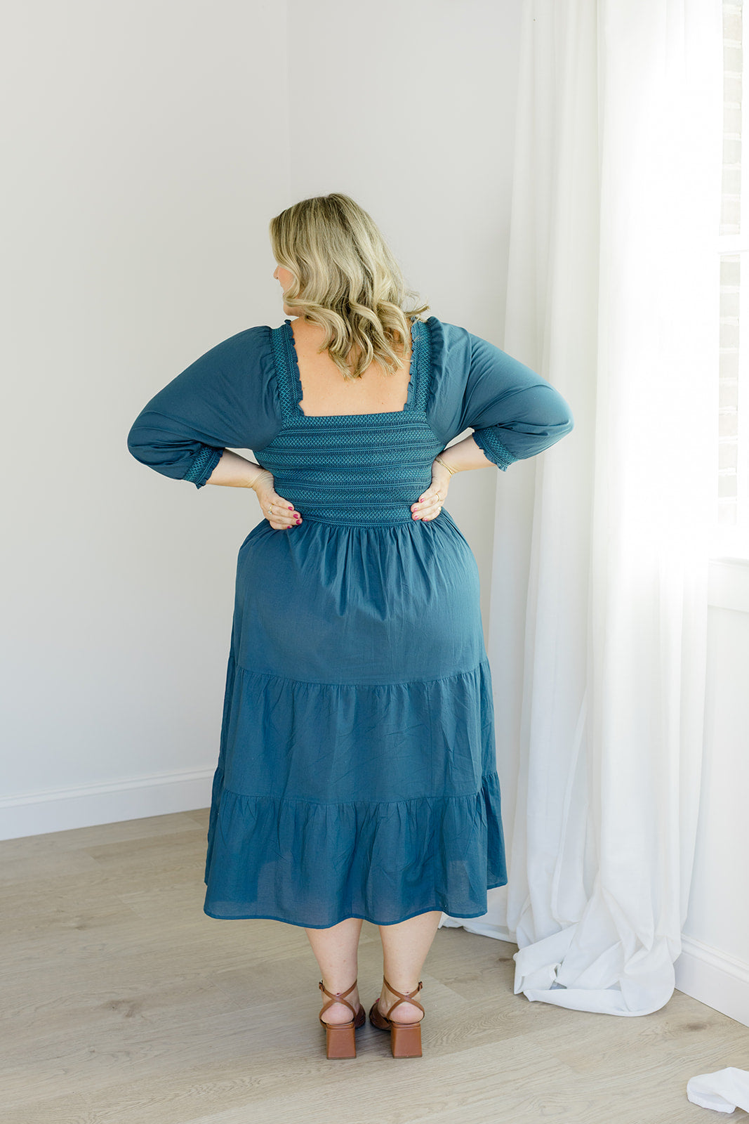 The Jenna Dress In Teal | Includes Plus Size