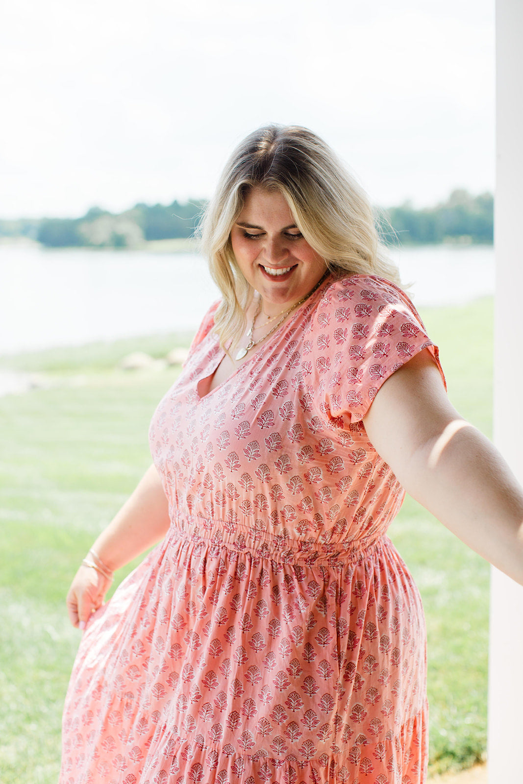 The Sarah In Peach Cobbler | Includes Plus Size