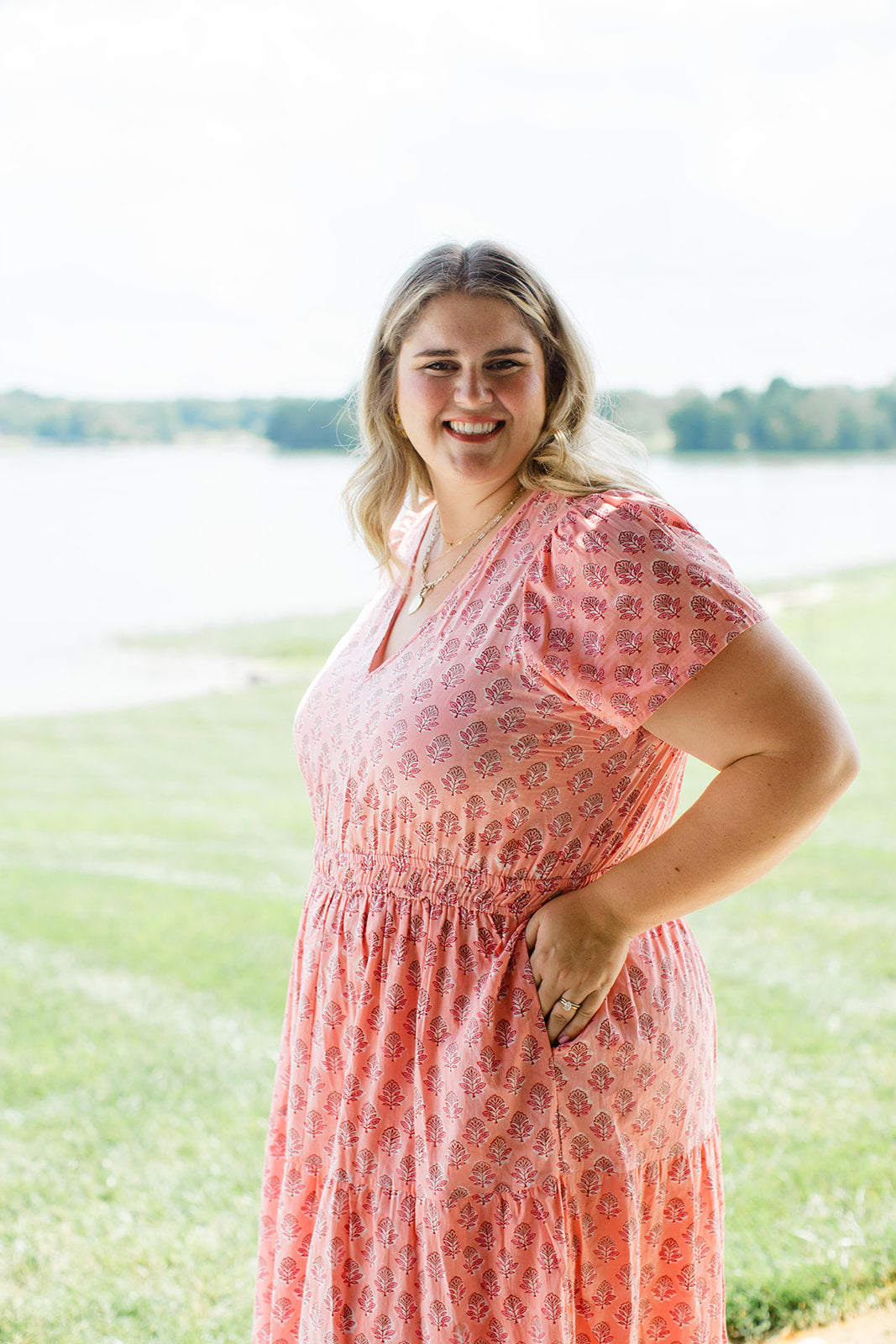 The Sarah In Peach Cobbler | Includes Plus Size