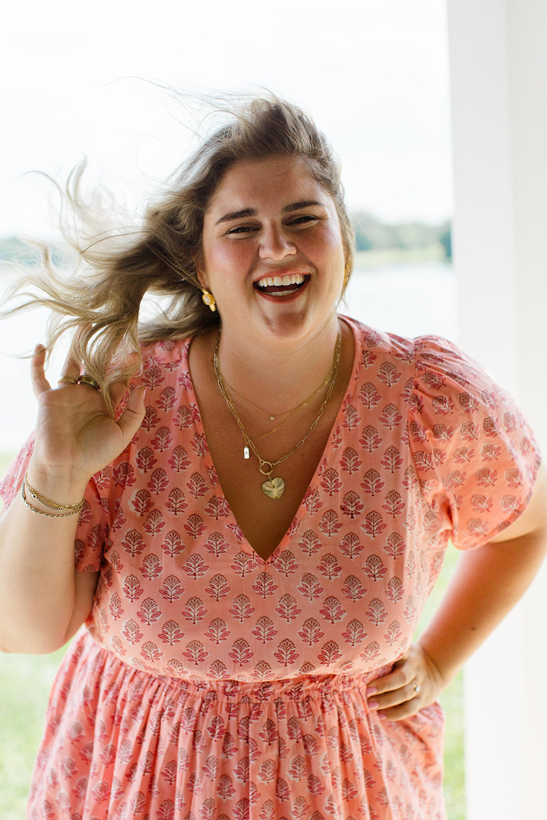 The Sarah In Peach Cobbler | Includes Plus Size
