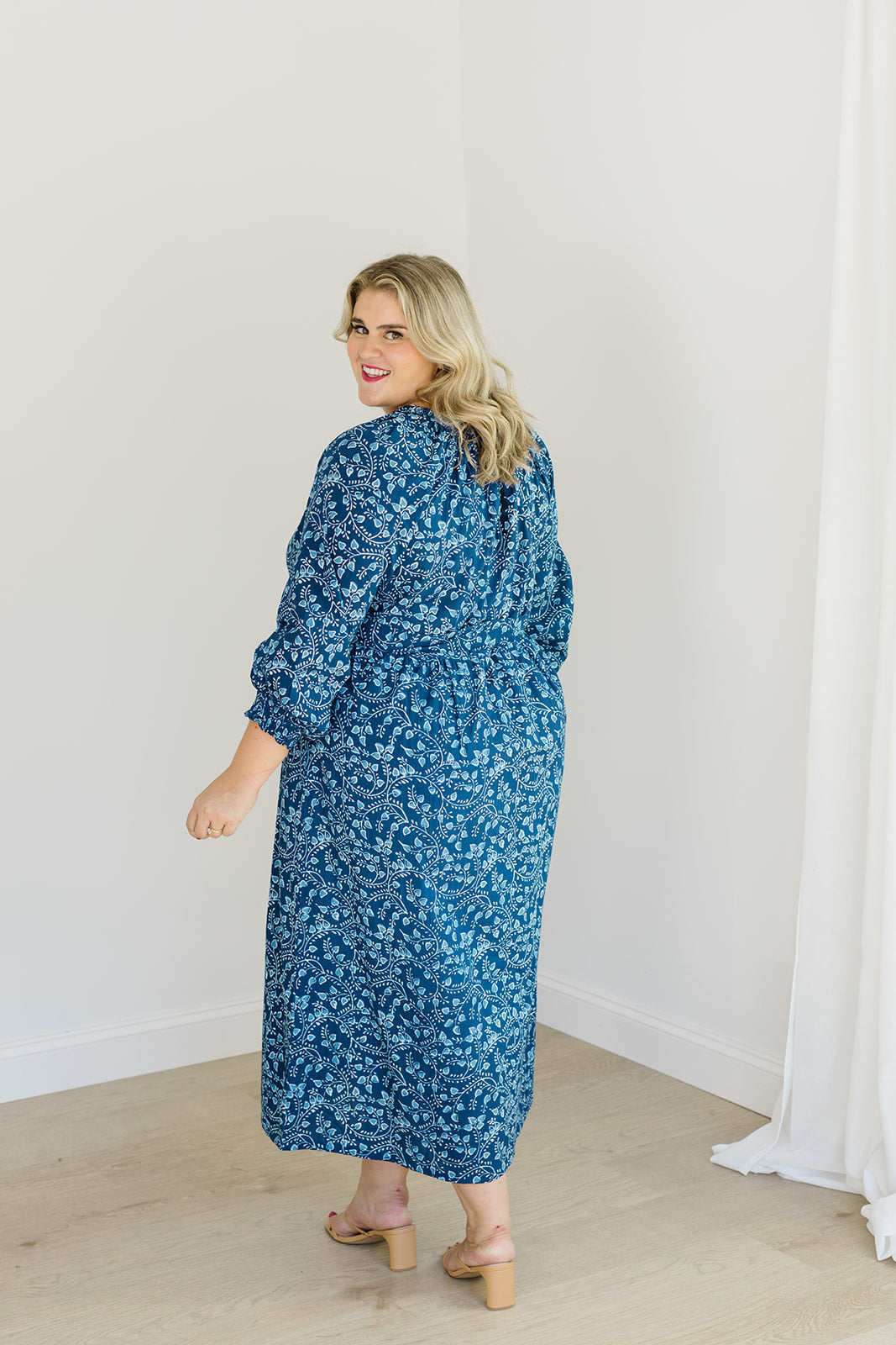The Savana Midi Dress In Winter Blossom | Includes Plus Size