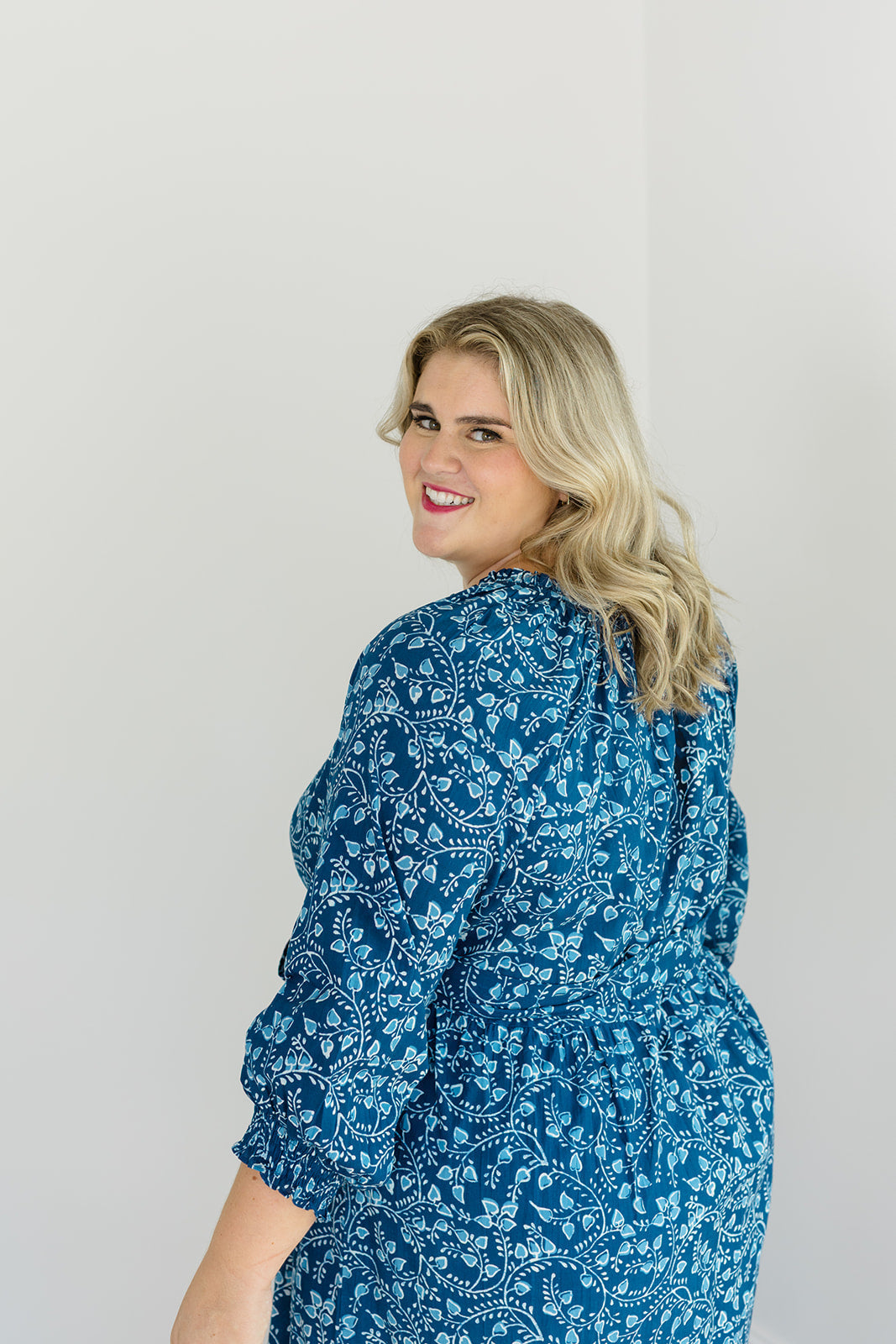 The Savana Midi Dress In Winter Blossom | Includes Plus Size