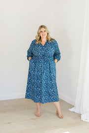 The Savana Midi Dress In Winter Blossom | Includes Plus Size