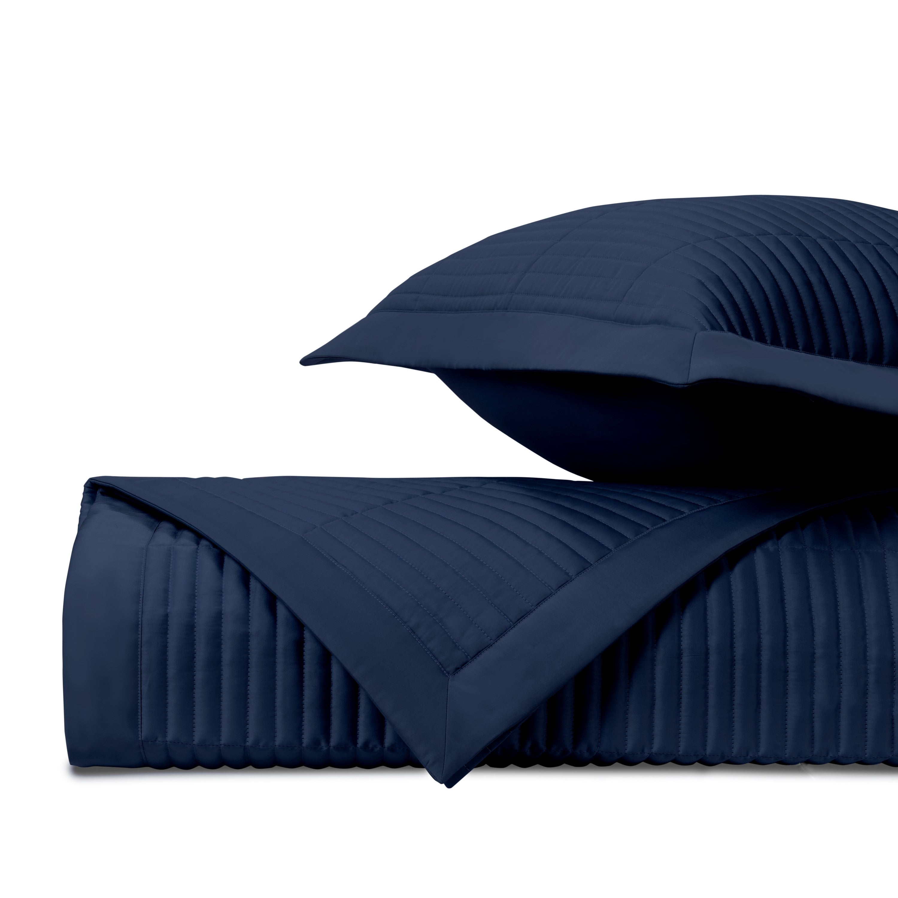 Channel Quilted Coverlet Set