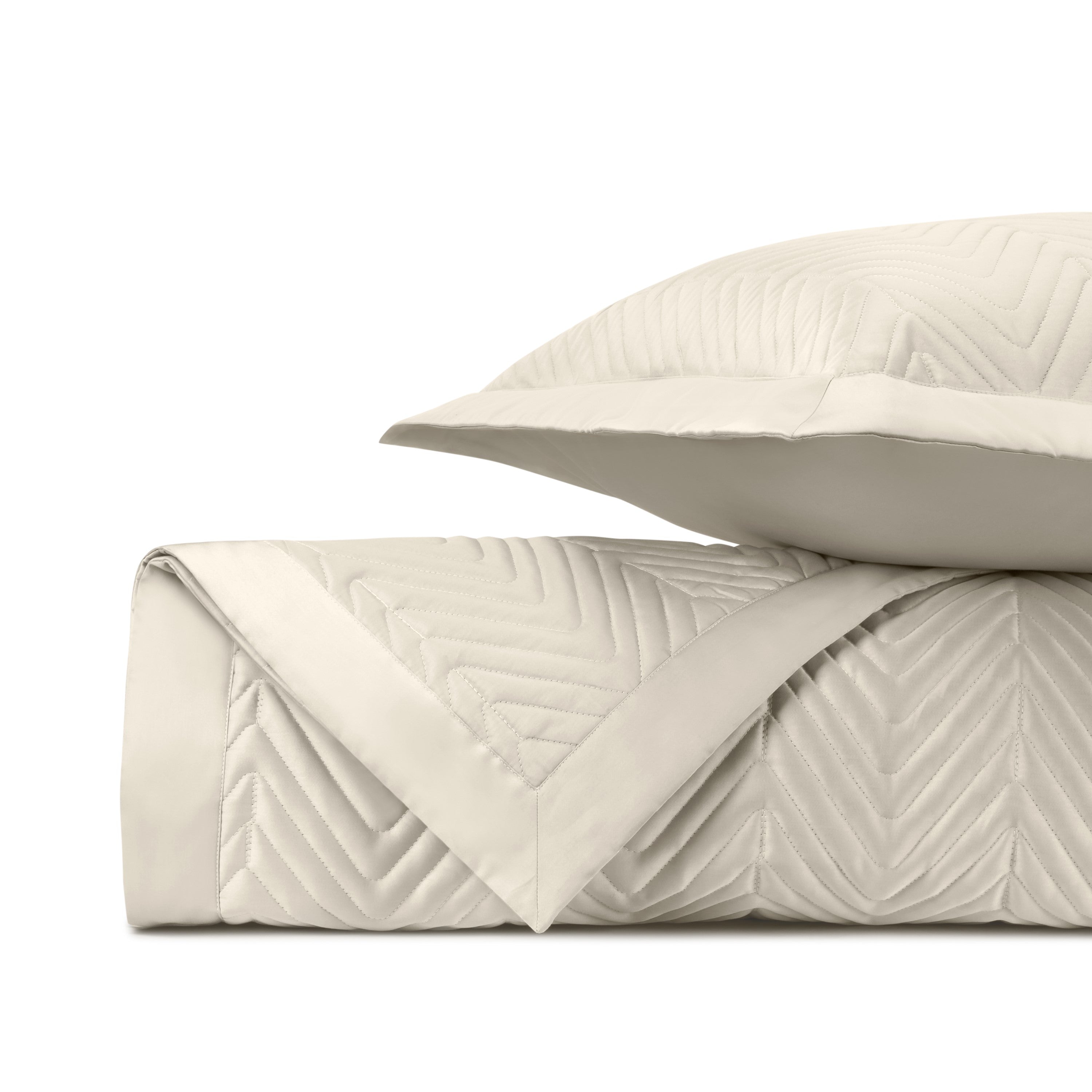 Charleston Quilted Coverlet (euro) Set