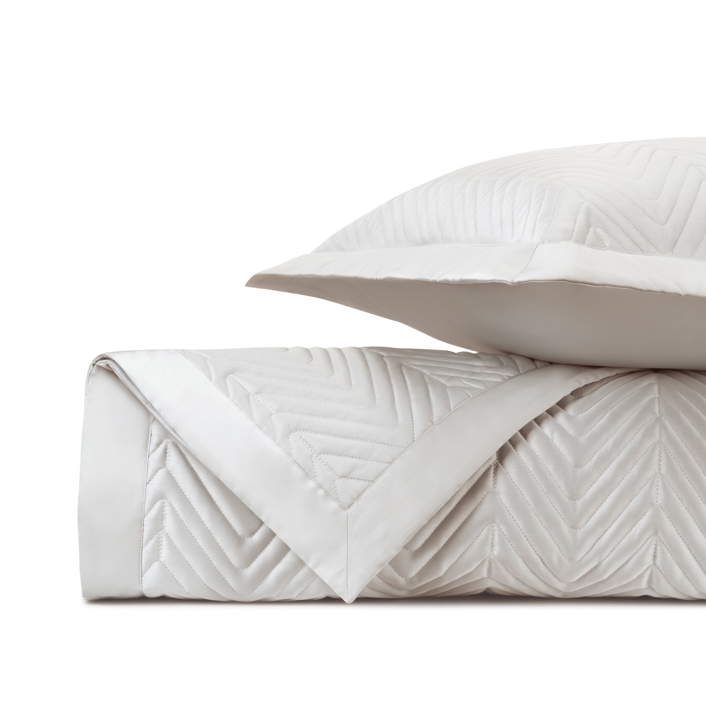 Charleston Quilted Coverlet (euro) Set
