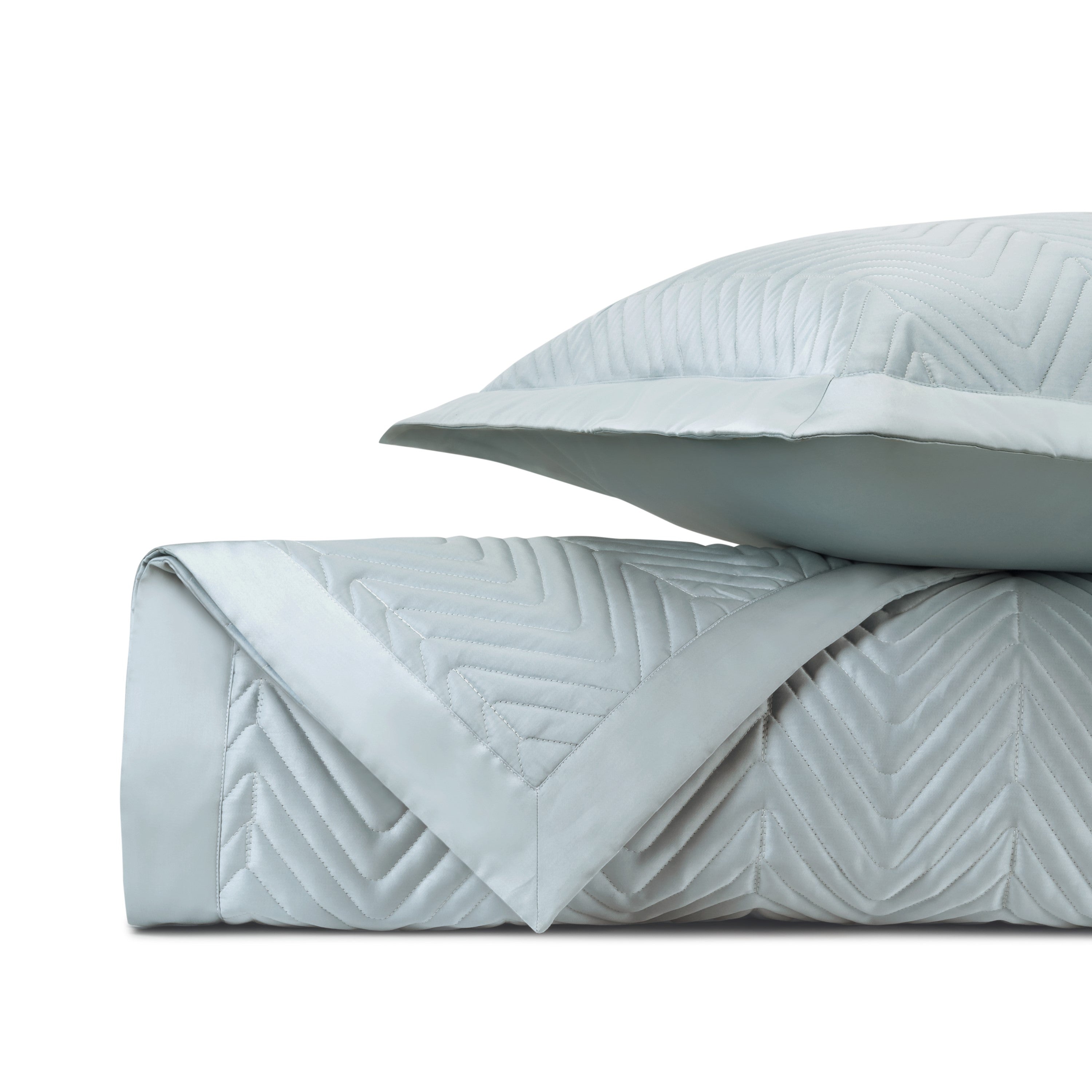 Charleston Quilted Coverlet (euro) Set