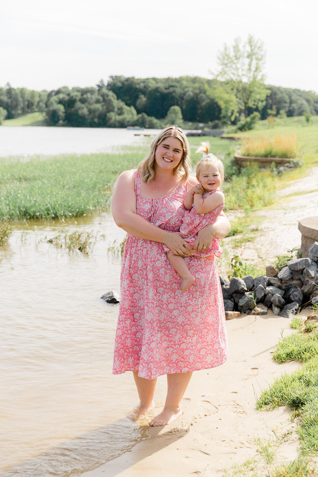 The Kiley Tank Dress In Watermelon Sorbet | Includes Plus Size