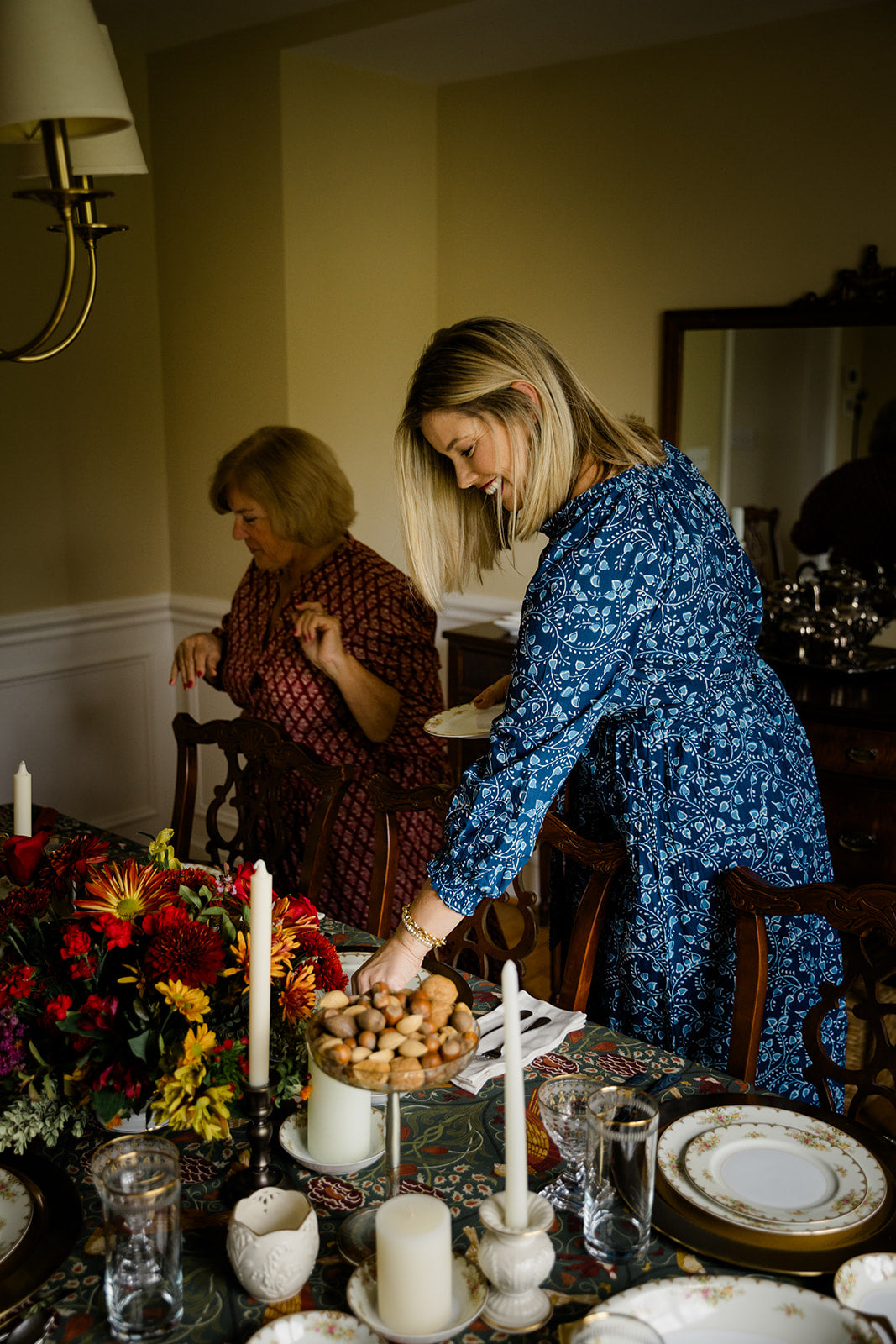 The Savana Midi Dress In Winter Blossom | Includes Plus Size