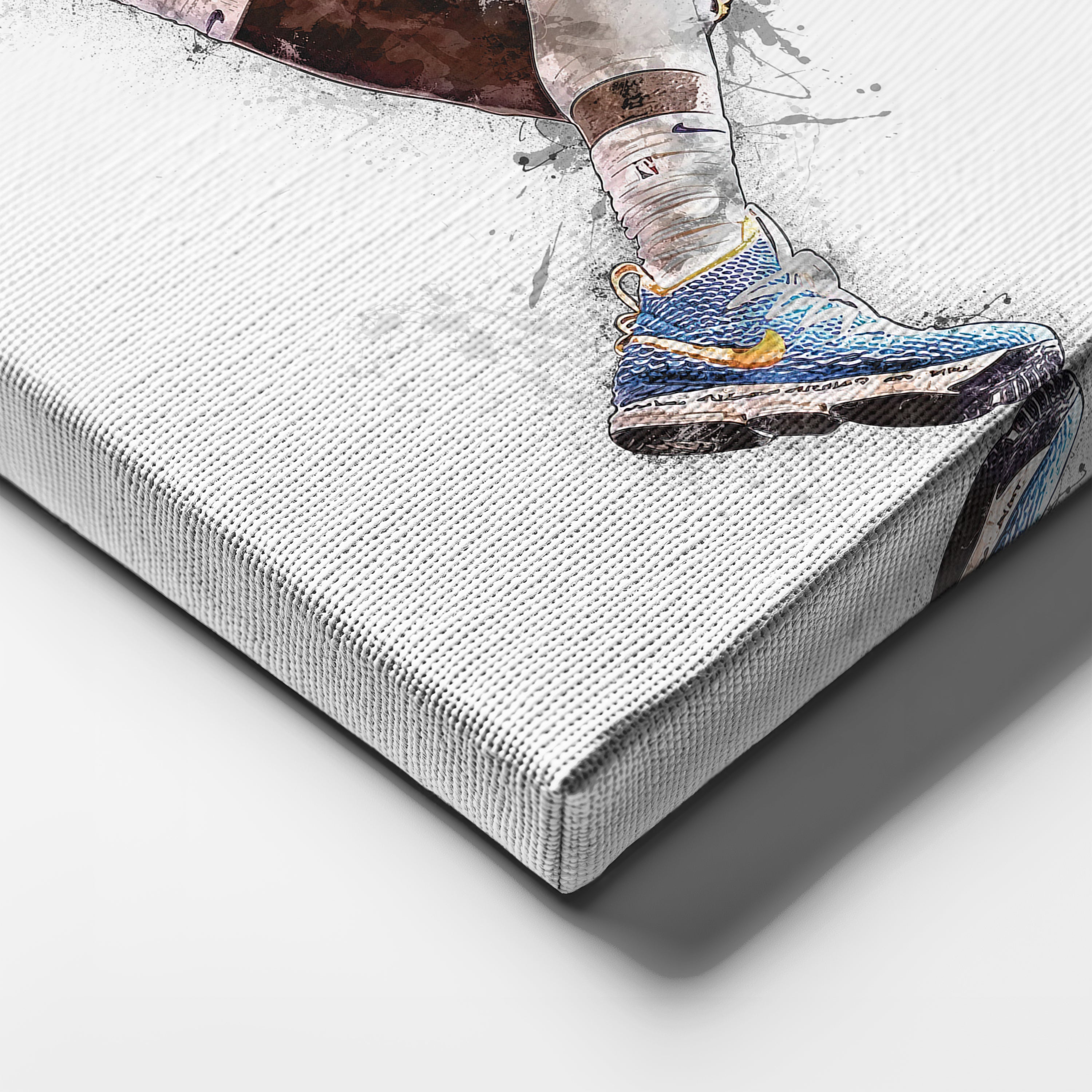 LeBron James Dunk Canvas Art Los Angeles Lakers Wall Decor