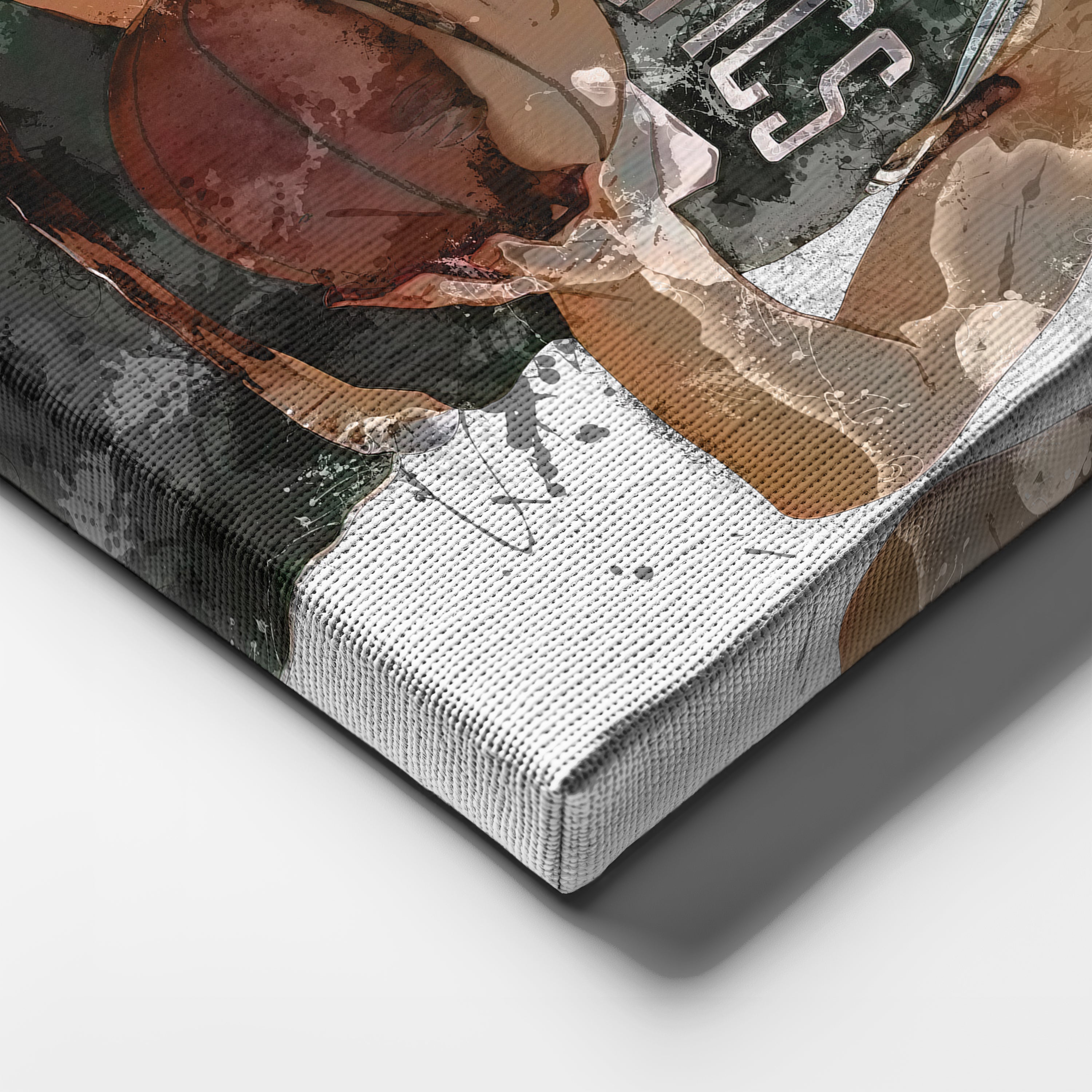 Larry Bird Canvas Art Boston Celtics Wall Decor