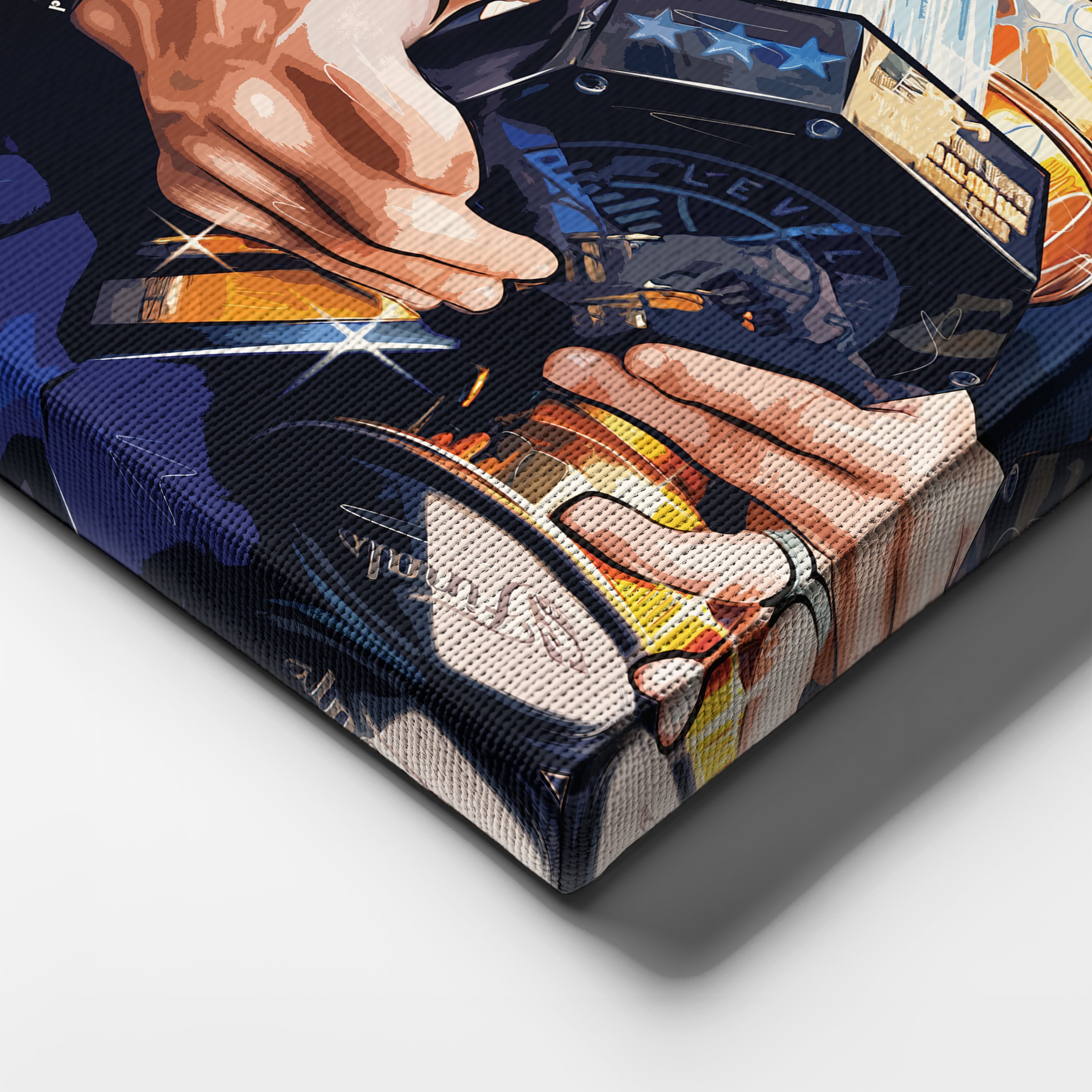 Stephen Curry Canvas NBA Wall Art For Kids Decor