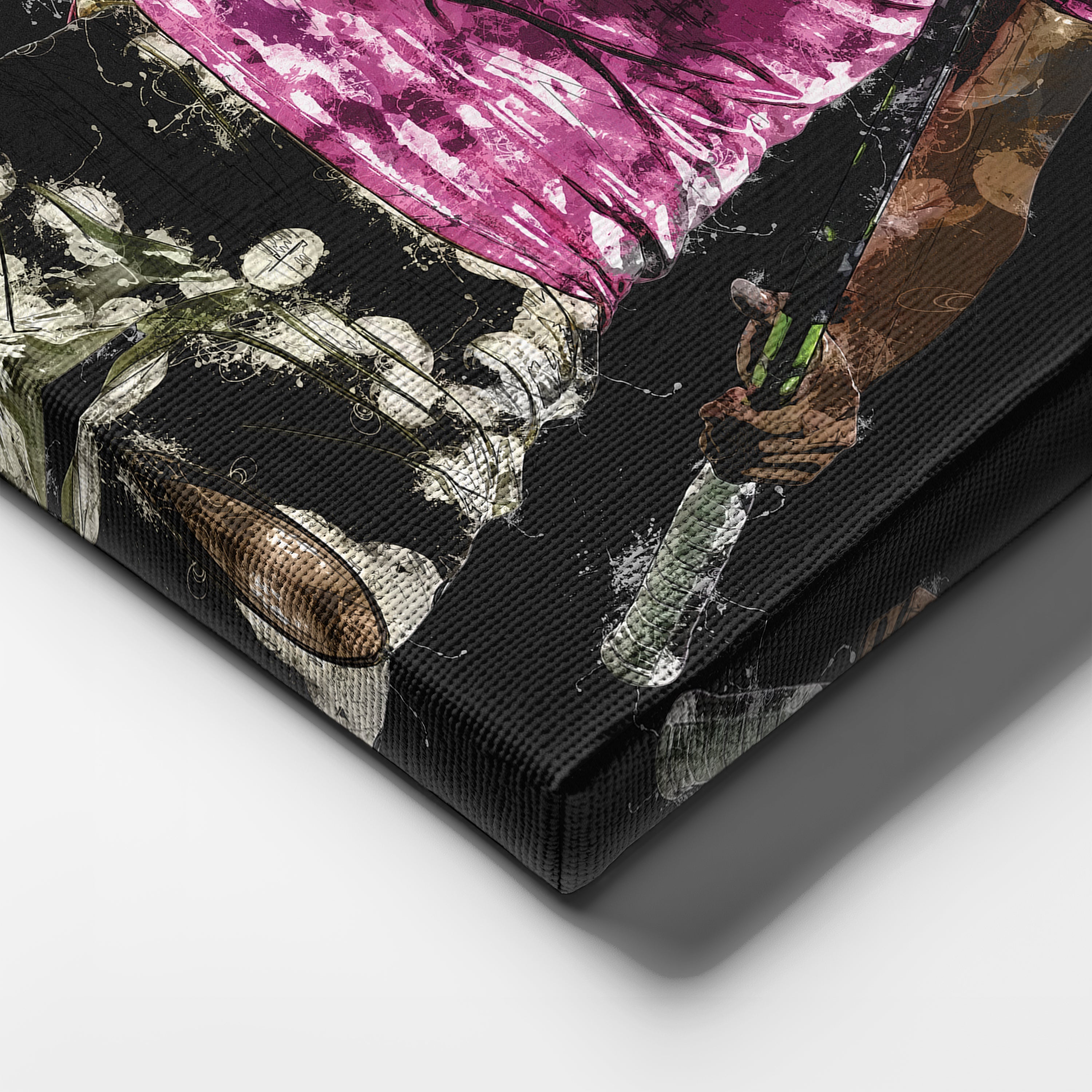 Carlos Alcaraz Canvas Print – Iconic Tennis Wall Art For Man Cave Or Home