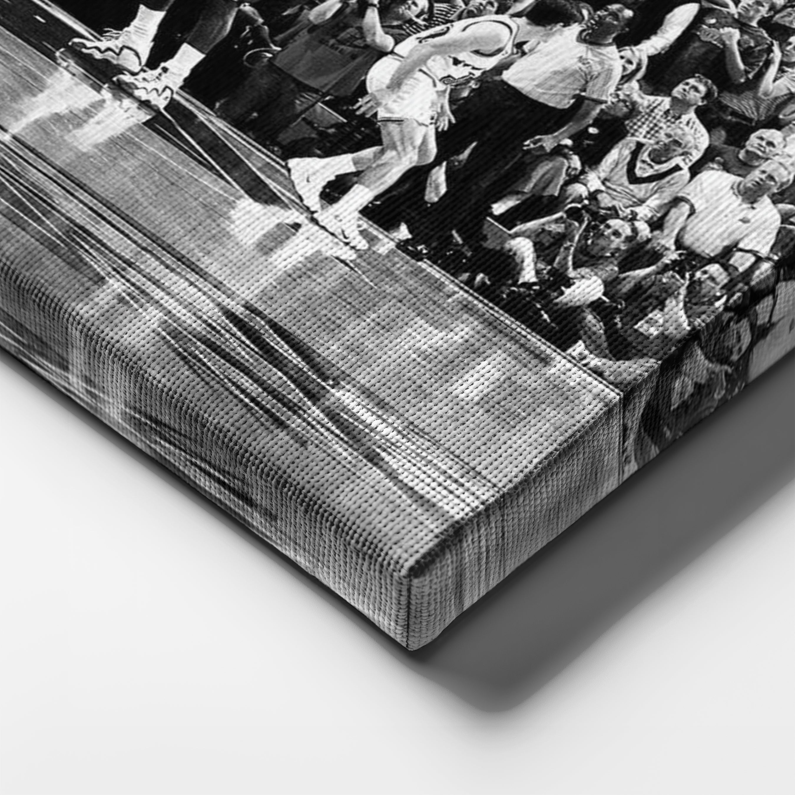 Michael Jordan The Last Shot Canvas Print – Chicago Bulls Basketball Wall Art Decor