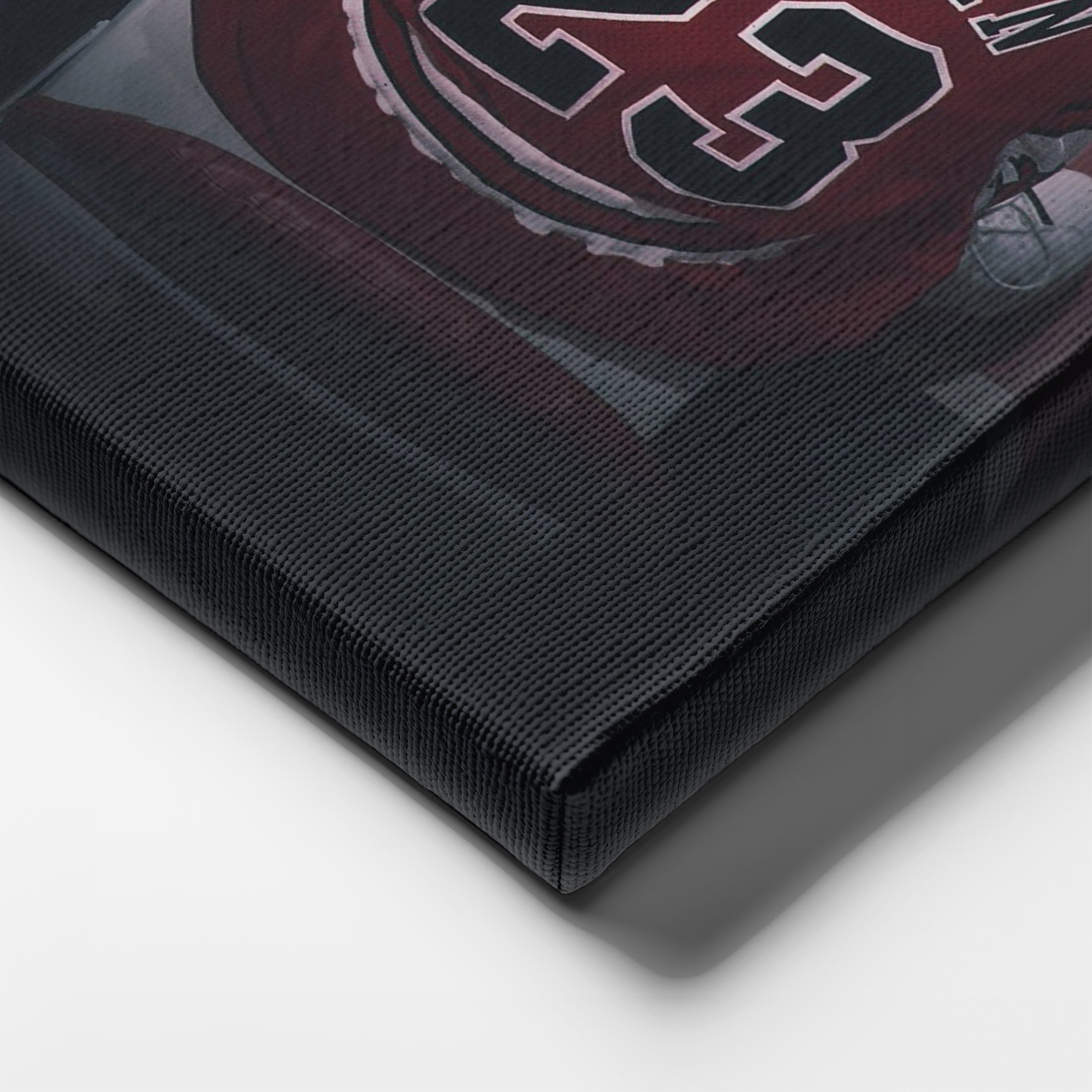 Michael Jordan & LeBron James Canvas Lakers vs Bulls Wall Art