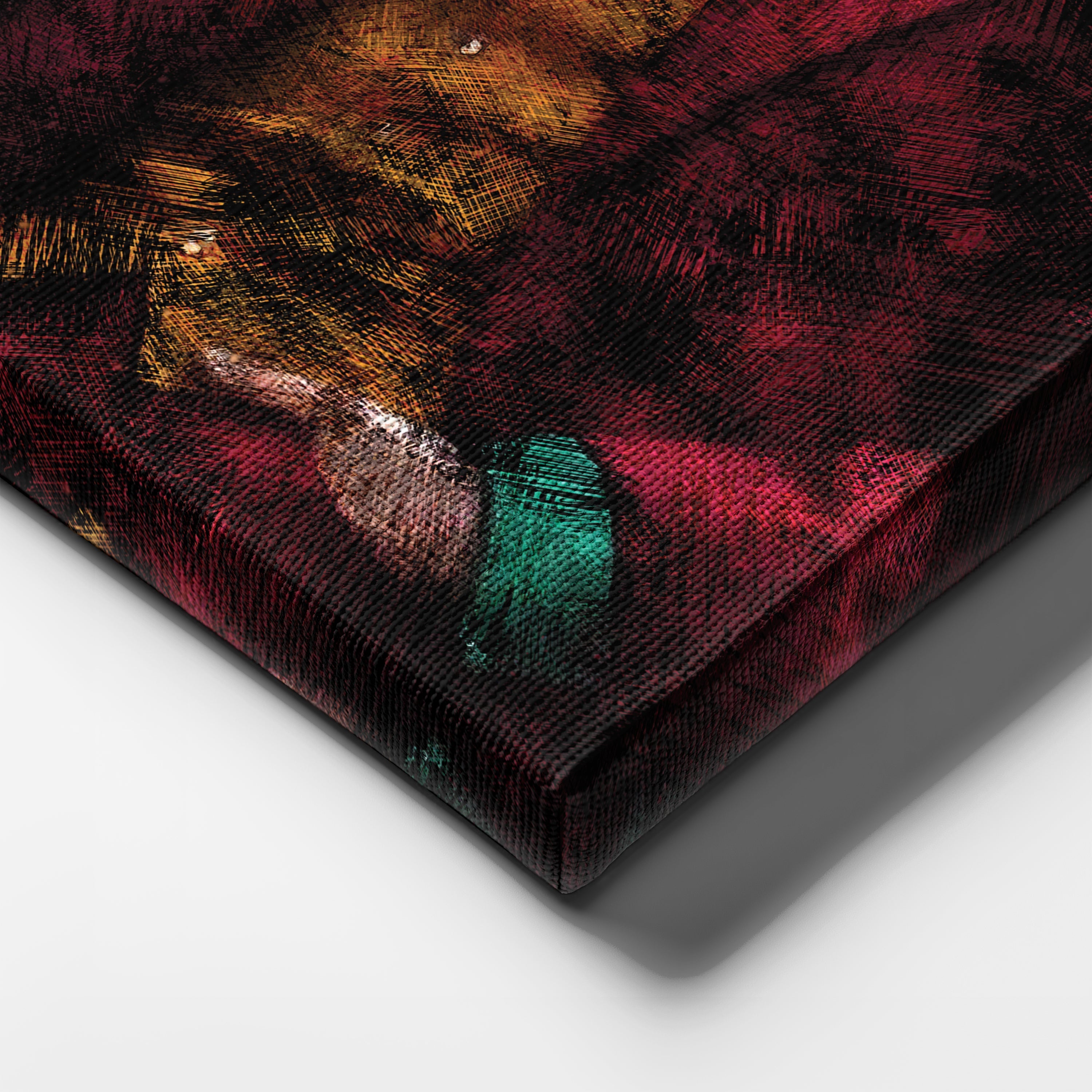 Joker Smoking Canvas – Dark Villain Wall Art Gift For Movie & Comic Fans