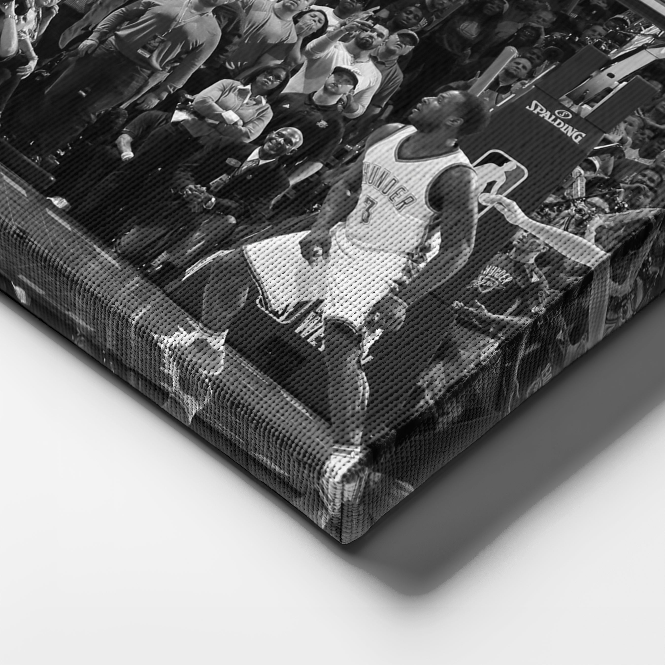 Stephen Curry Canvas Art – Game Winner Vs Okc Decor