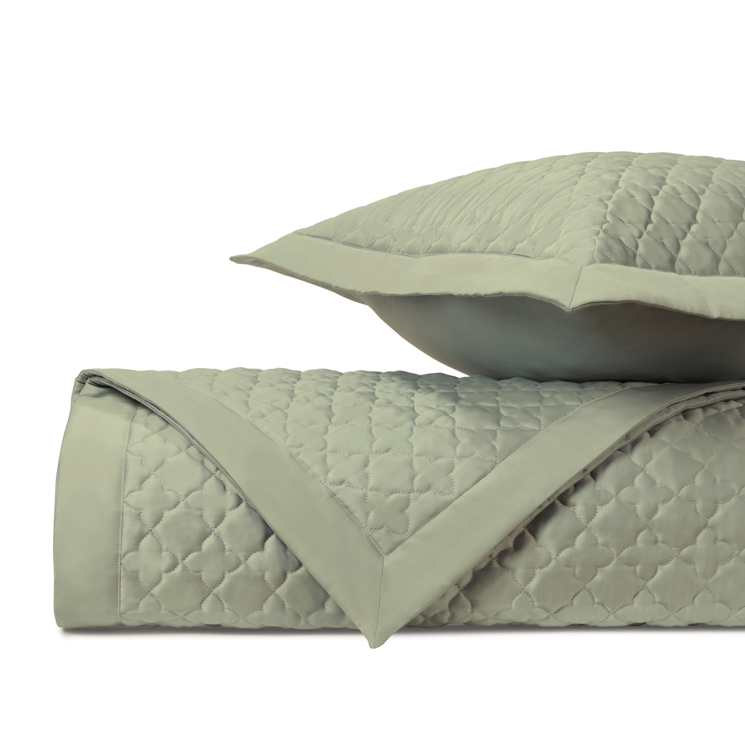 Clover Quilted Coverlet (euro) Set