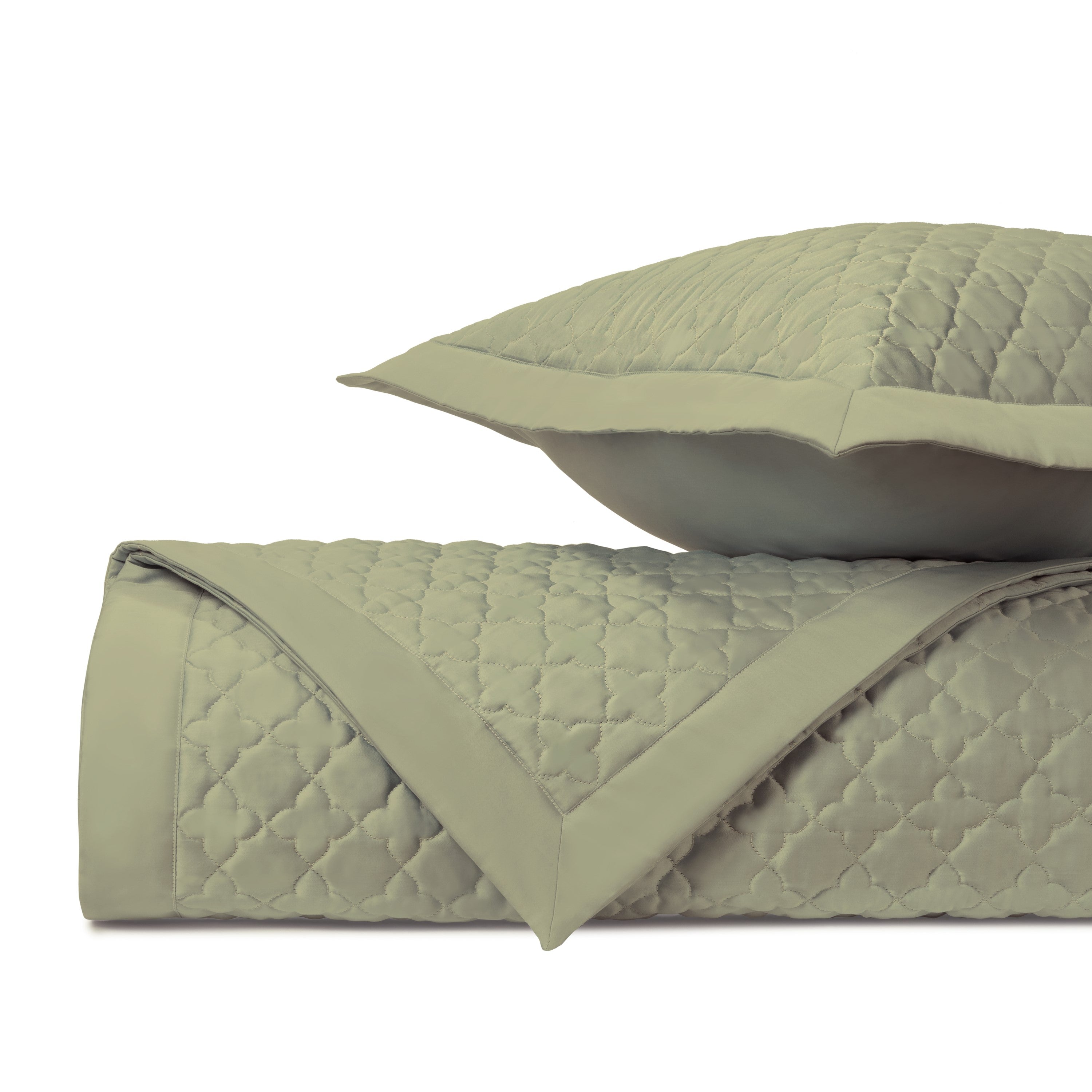 Clover Quilted Coverlet (euro) Set