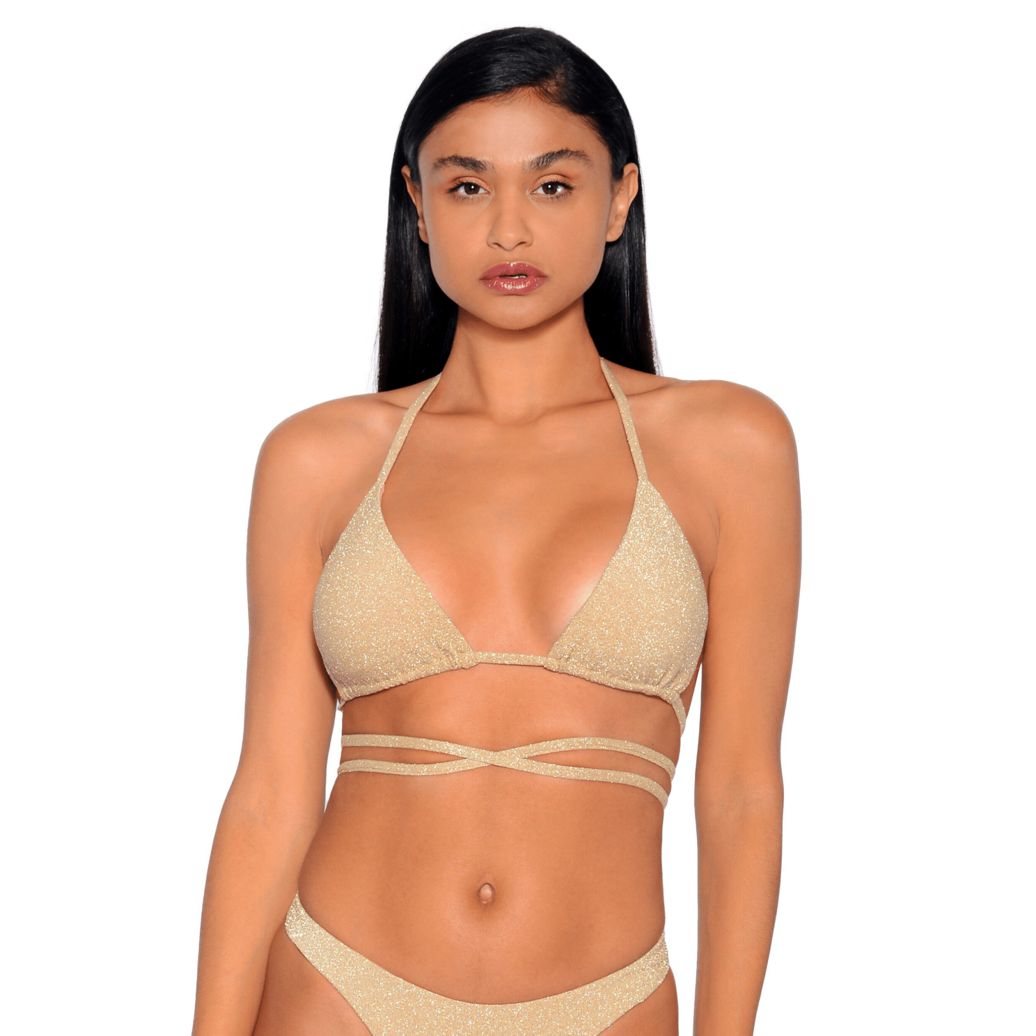 Cristalle Bikini High Leg Bottom