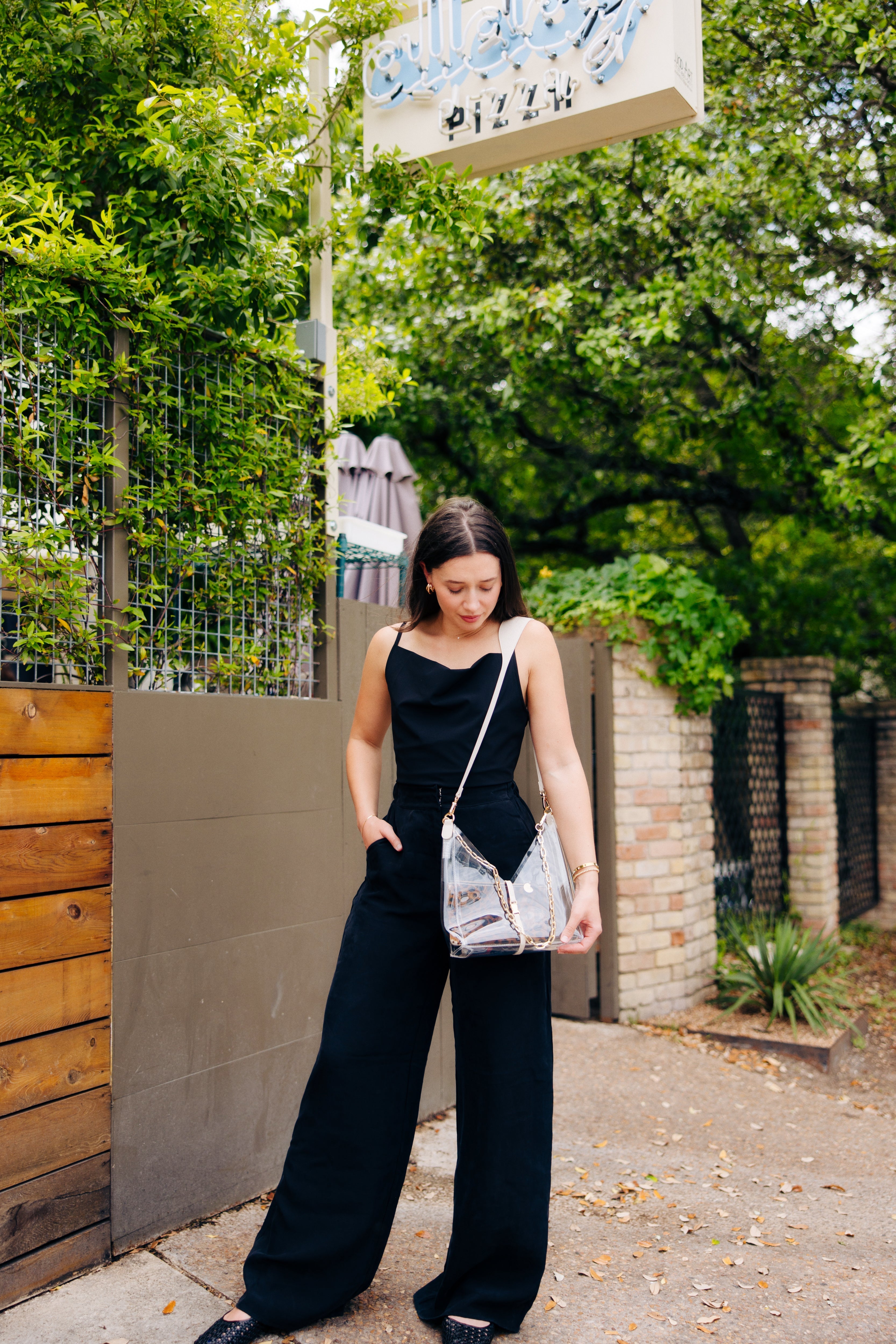 Cut-out Crossbody