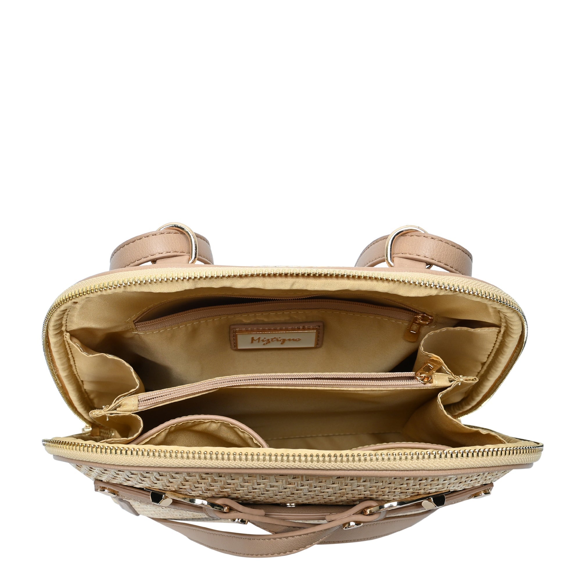 Daisy Bamboo Straw Convertible Backpack