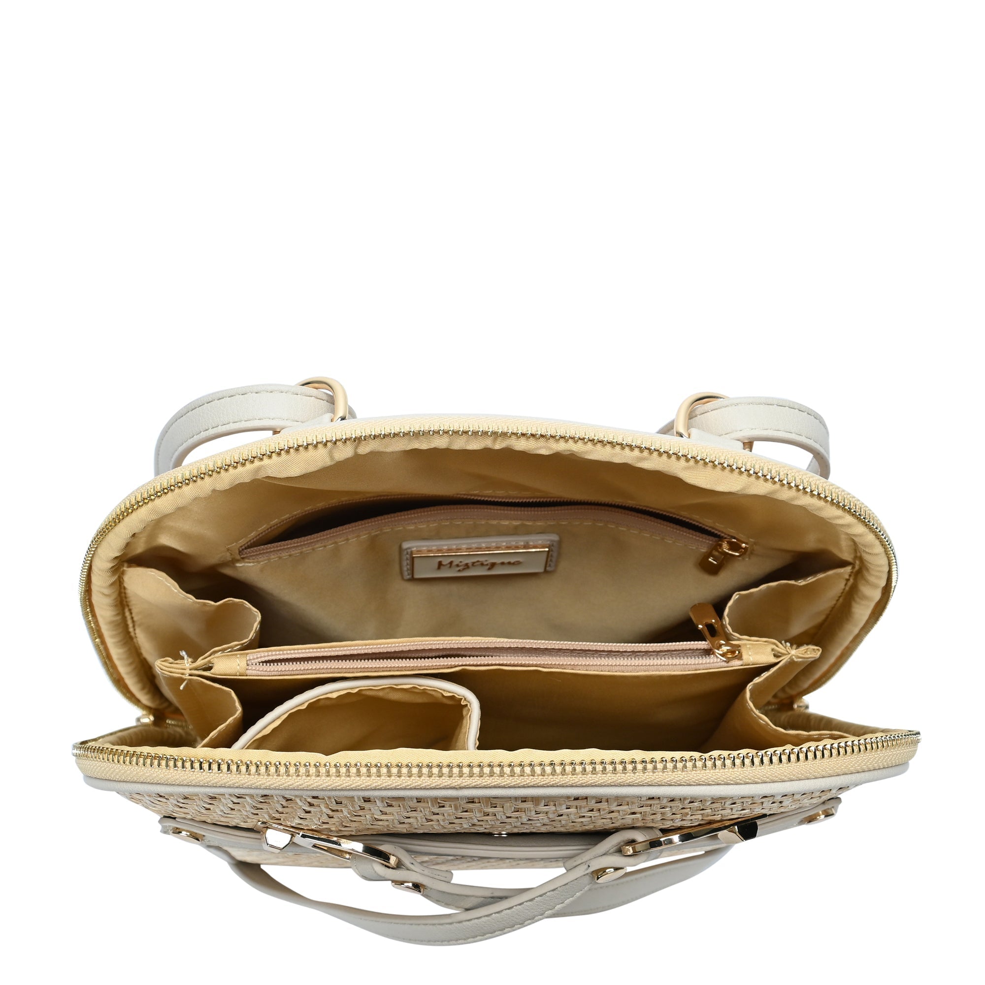 Daisy Bamboo Straw Convertible Backpack