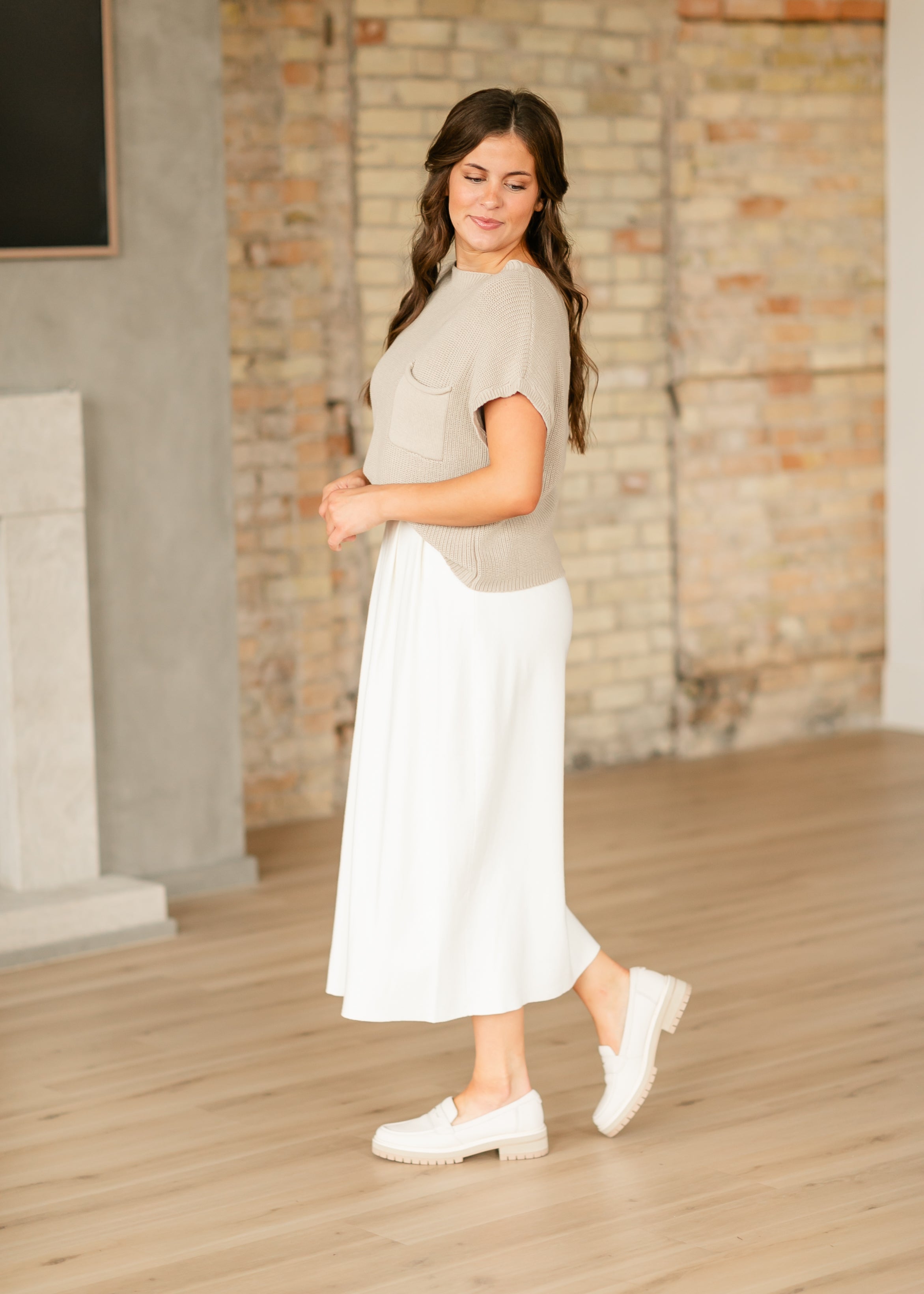 Danya Knit Sweater Skirt - Final Sale