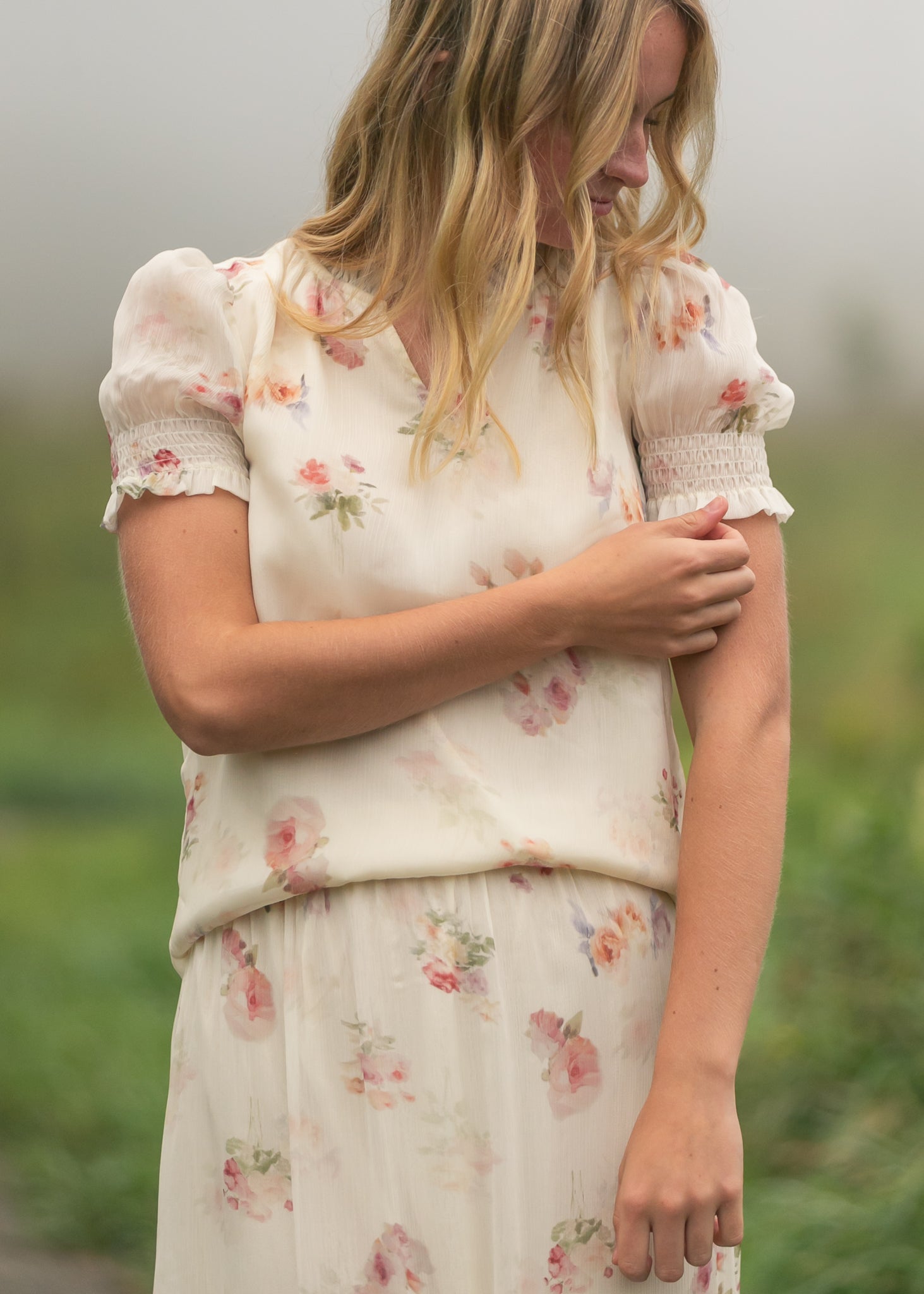 Dempsey Puff Short Sleeve Top