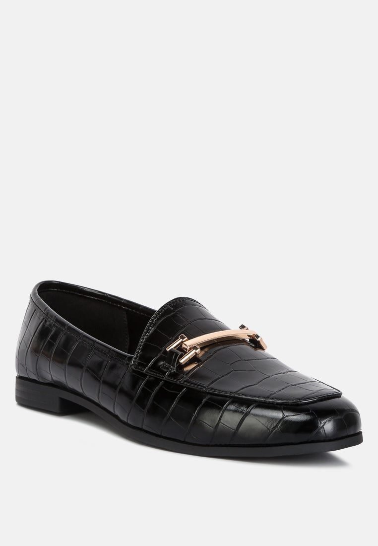 Deverell Street-smart Horsebit Embellished Loafers