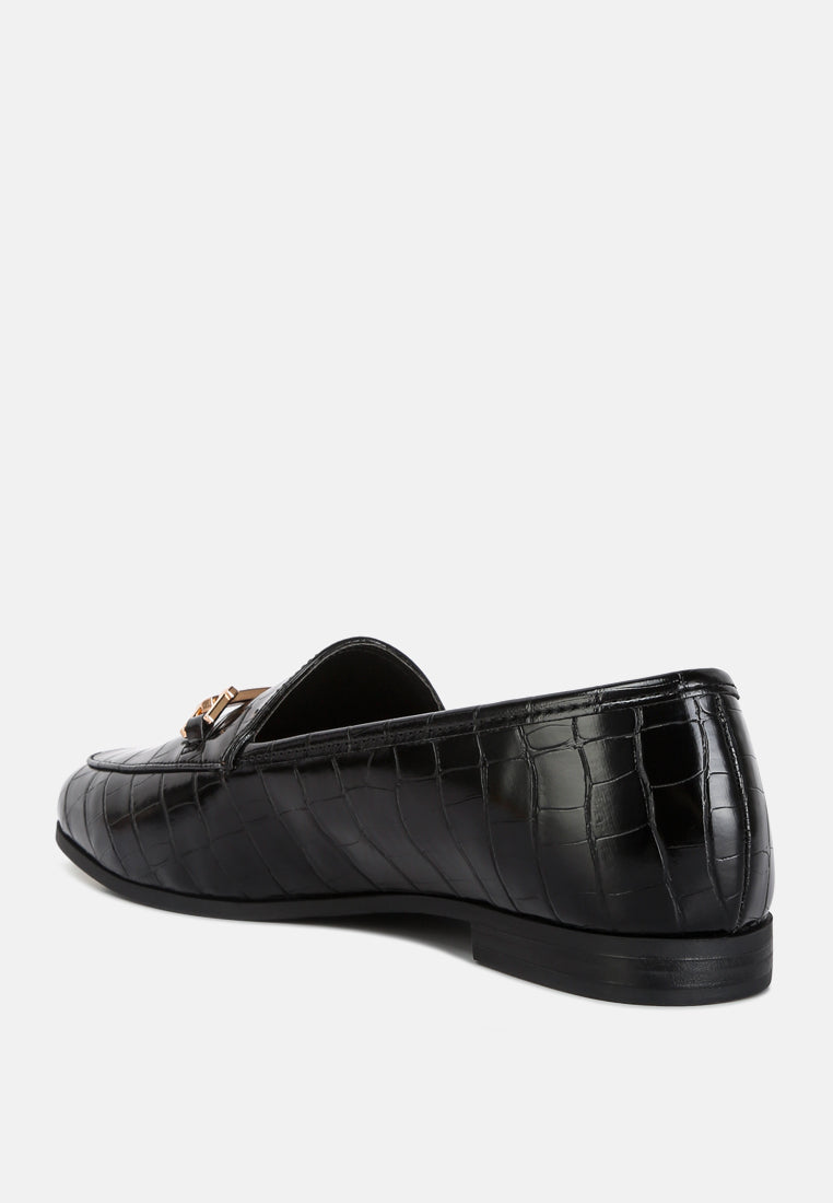 Deverell Street-smart Horsebit Embellished Loafers