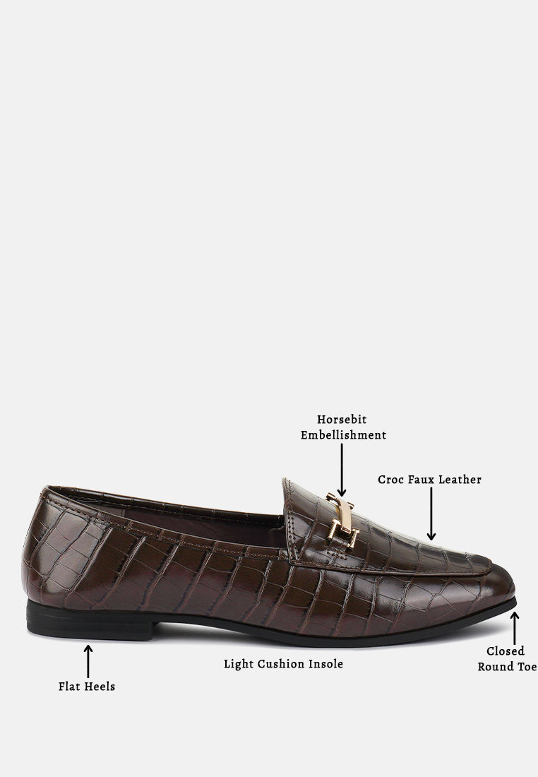 Deverell Street-smart Horsebit Embellished Loafers