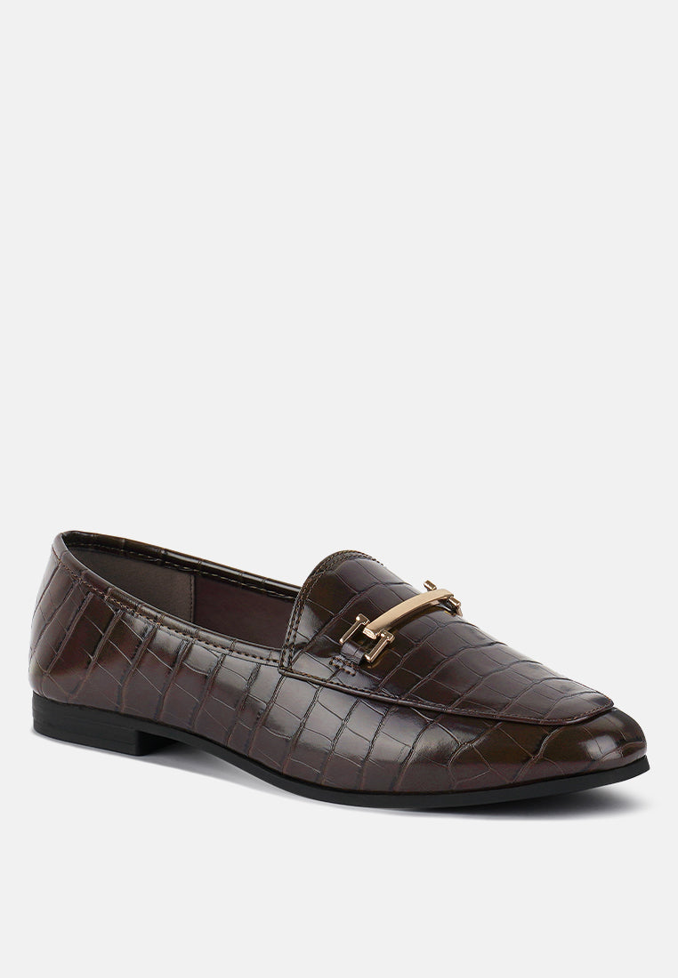 Deverell Street-smart Horsebit Embellished Loafers