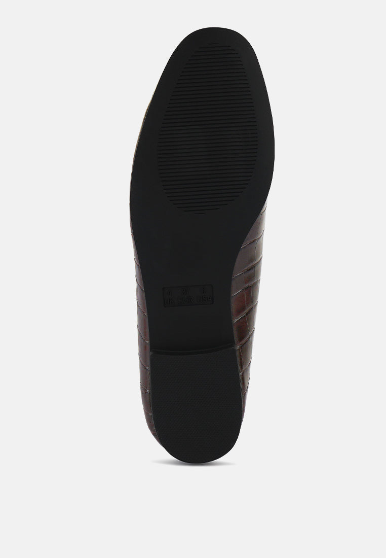 Deverell Street-smart Horsebit Embellished Loafers