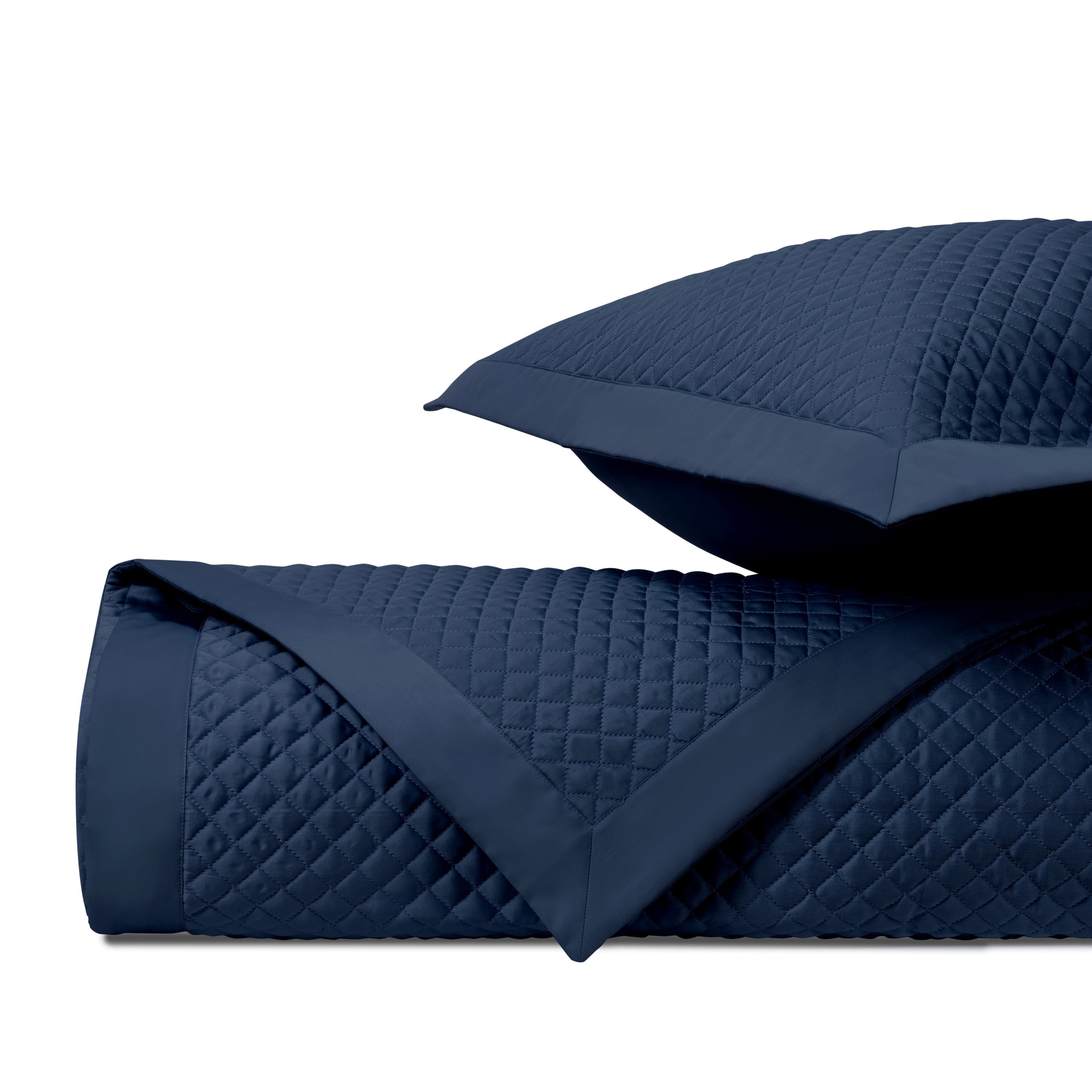 Diamond Quilted Coverlet Set