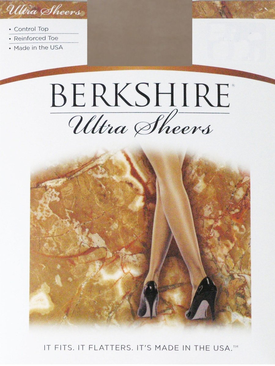 Ultra Sheer Control Top Pantyhose With Reinforced Toe